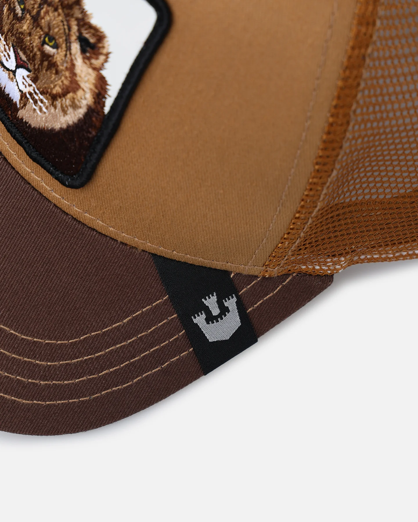 Goorin Bros The Lion King Trucker Snapback Tan - Image 7
