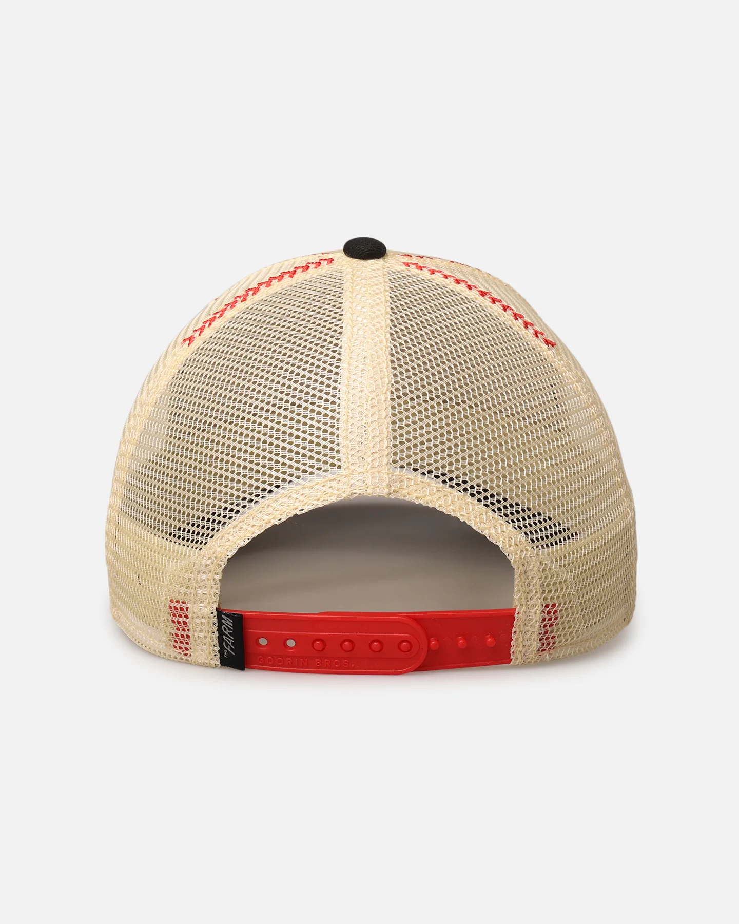 Goorin Bros The Venom Snake Trucker Snapback Beige - Image 2