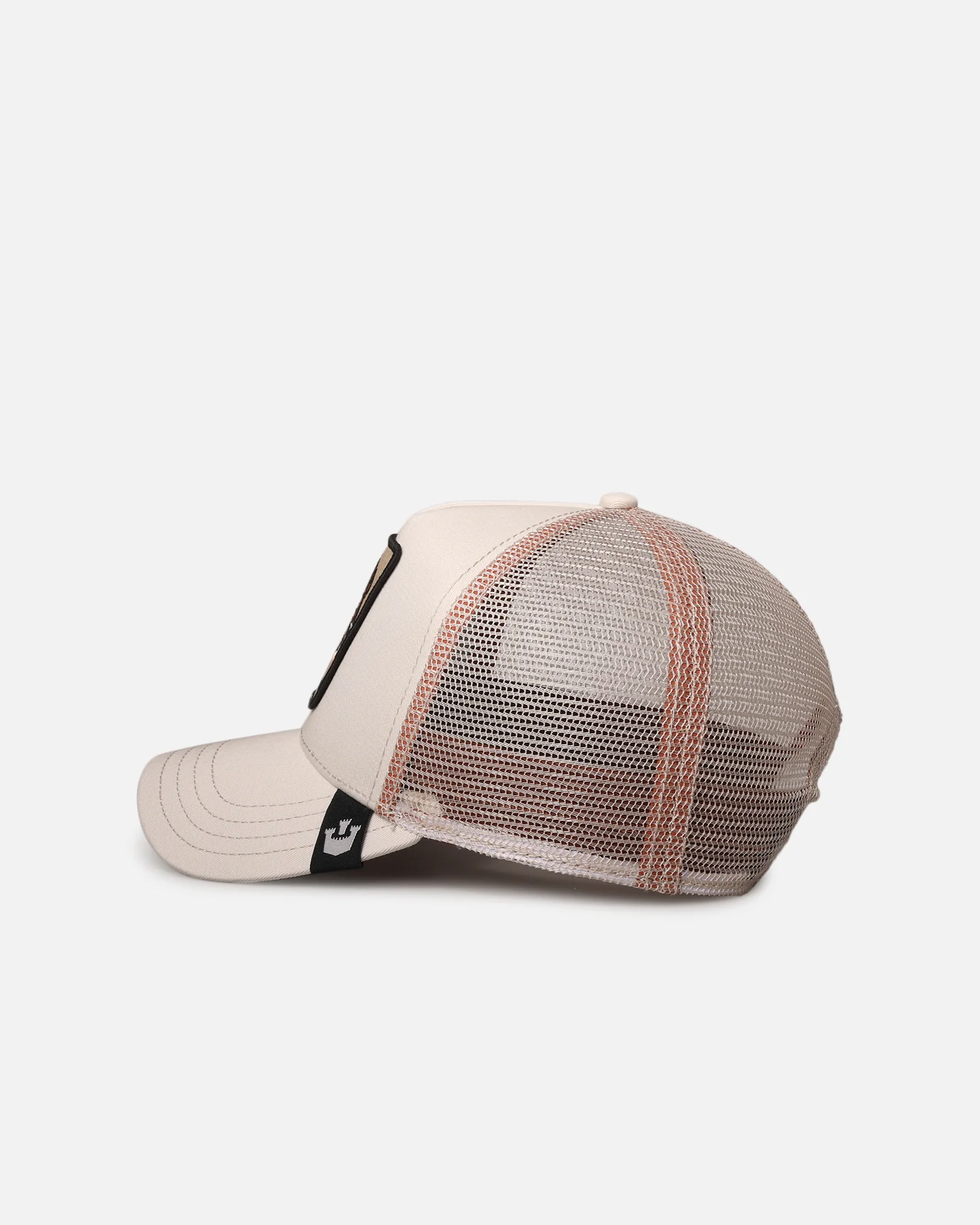 Goorin Bros The Warrior Cheetah Trucker Snapback Cream - Image 4