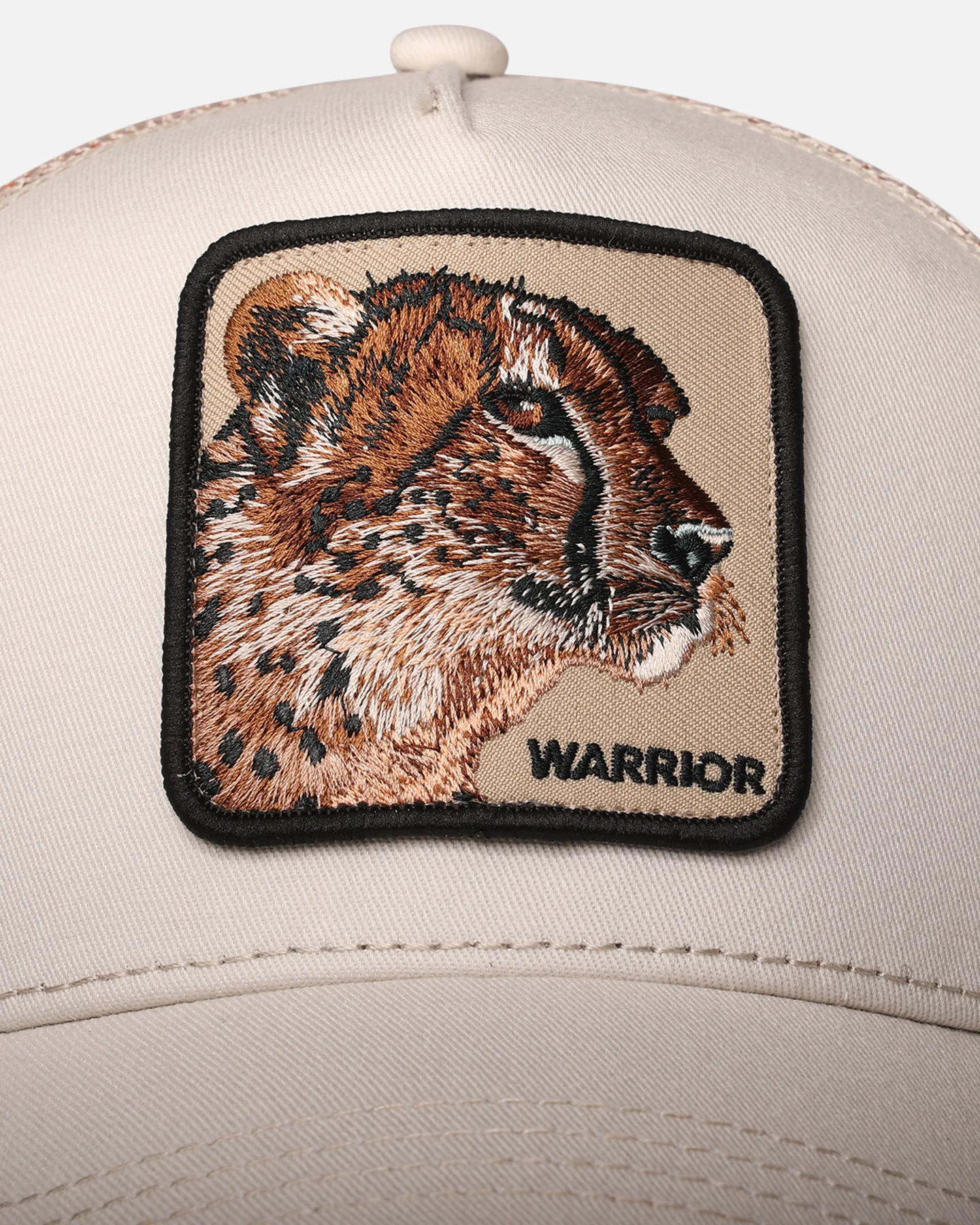 Goorin Bros The Warrior Cheetah Trucker Snapback Cream - Image 5