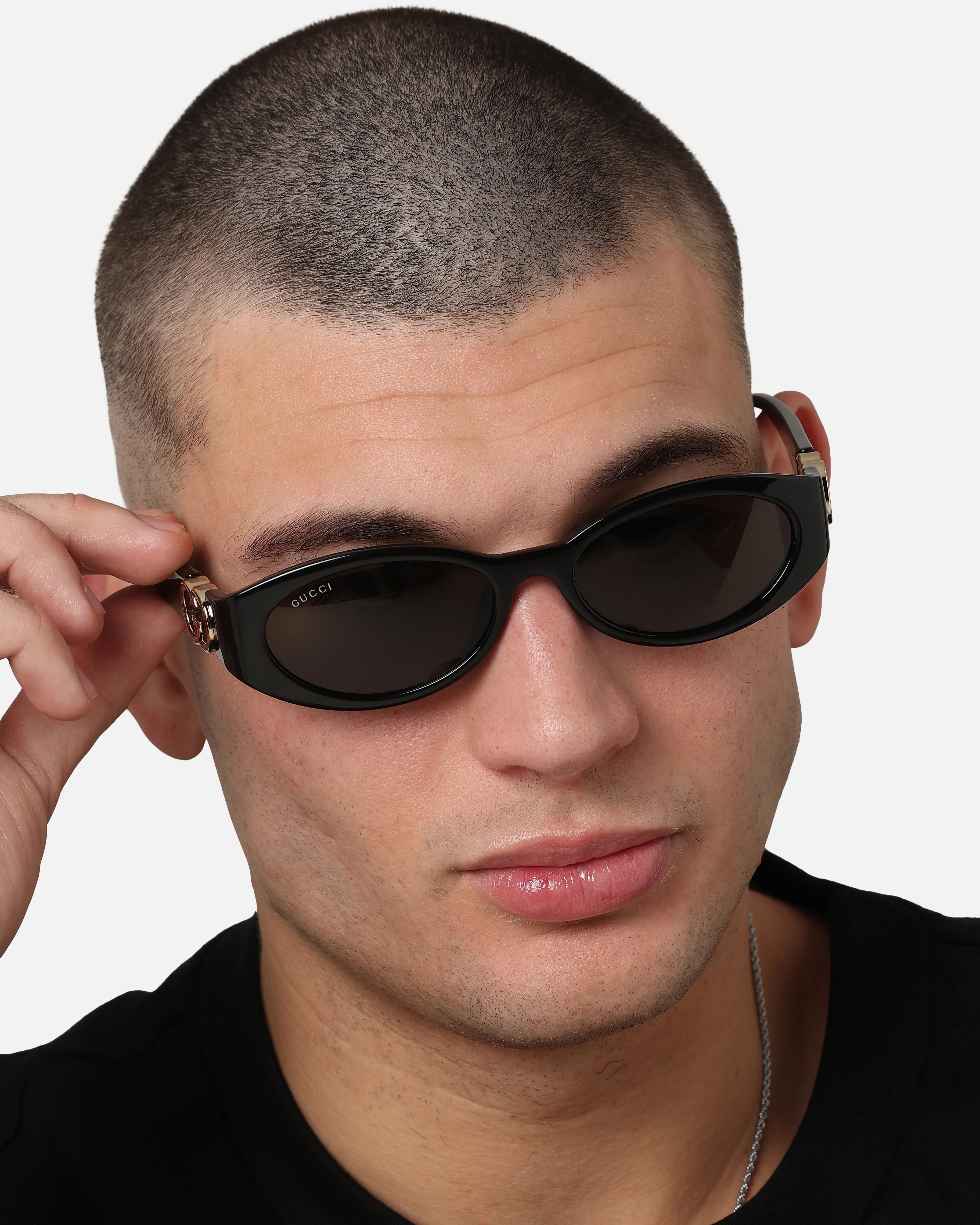 Gucci GG1662SA001 Sunglasses Black - Image 3