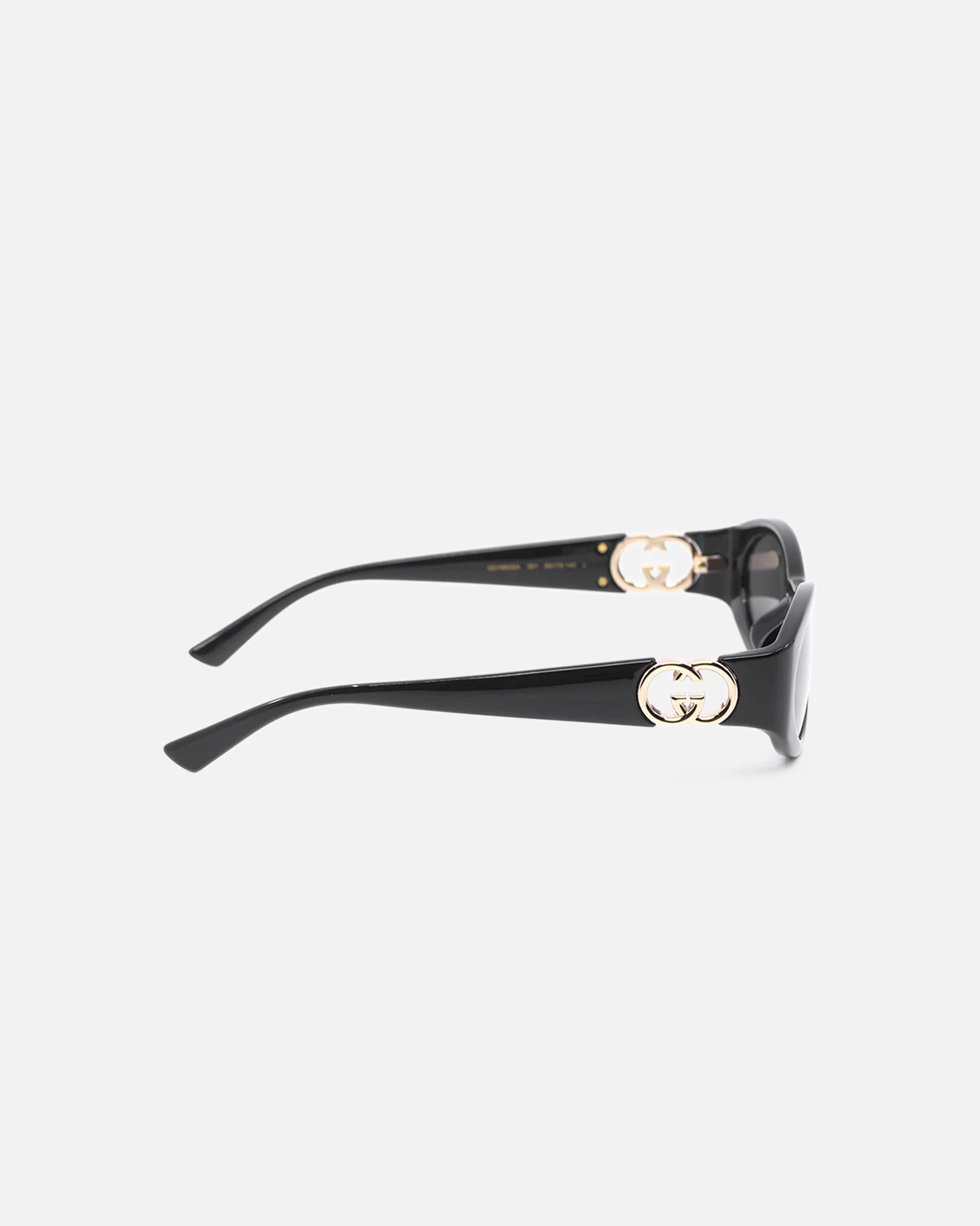 Gucci GG1662SA001 Sunglasses Black - Image 5