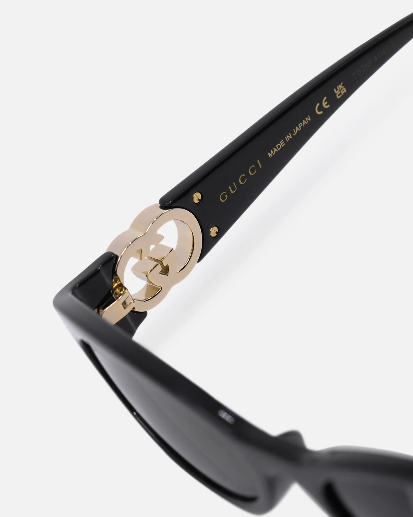 Gucci GG1662SA001 Sunglasses Black - Image 8