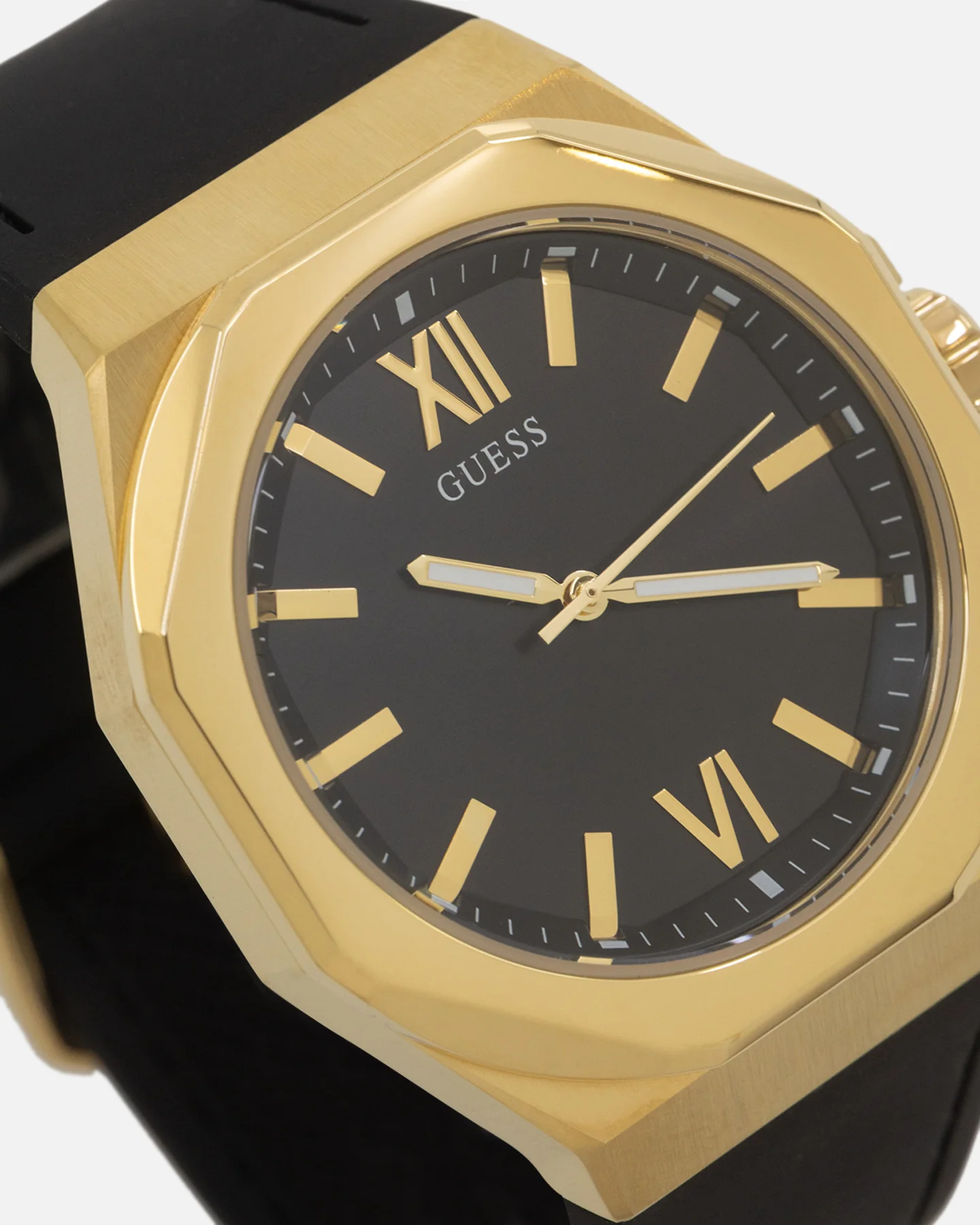 Guess Mainline Emperor Bracelet Watch Black/Gold - Image 5