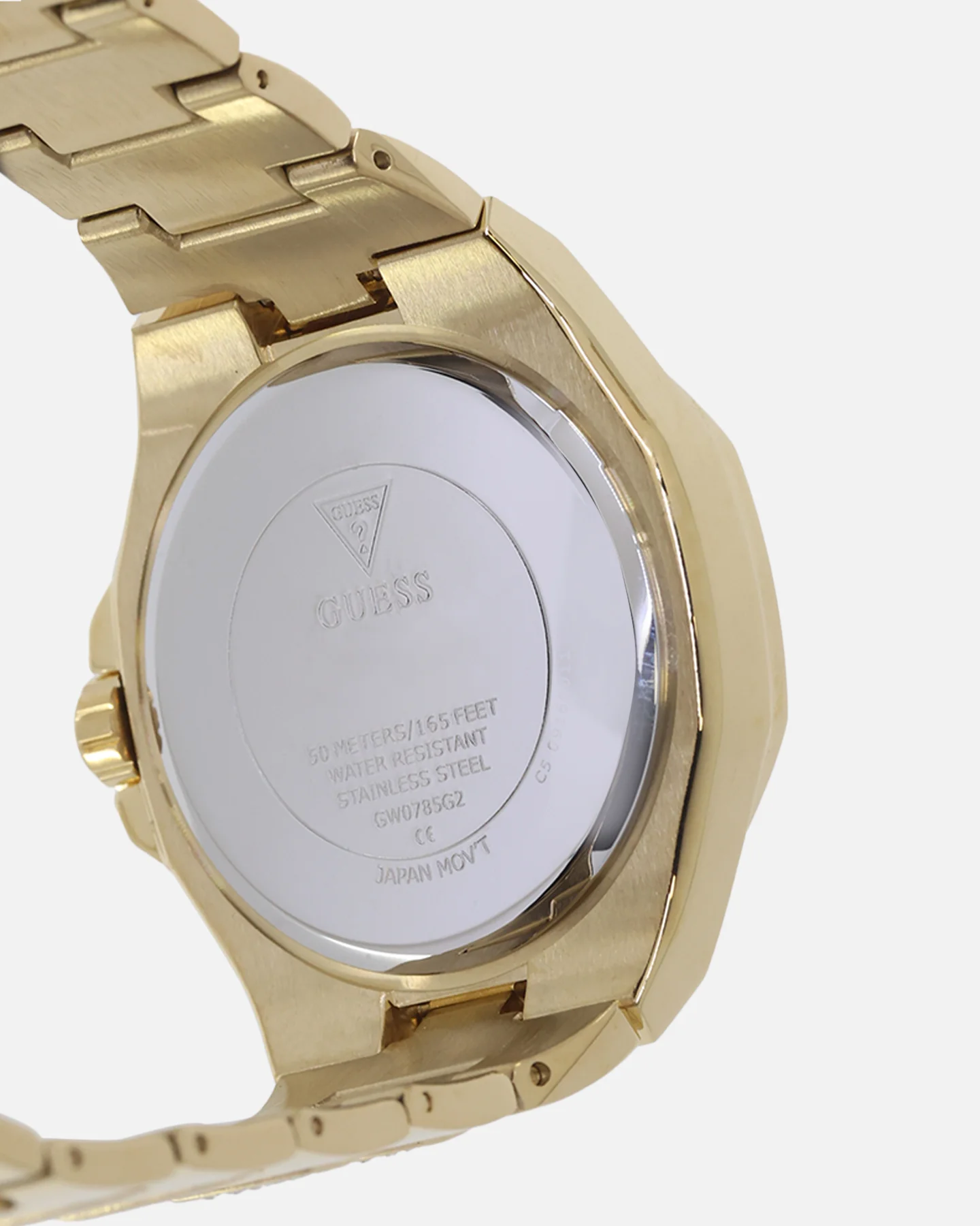 Guess Mainline Empire Crystal Bracelet Watch Gold - Image 6