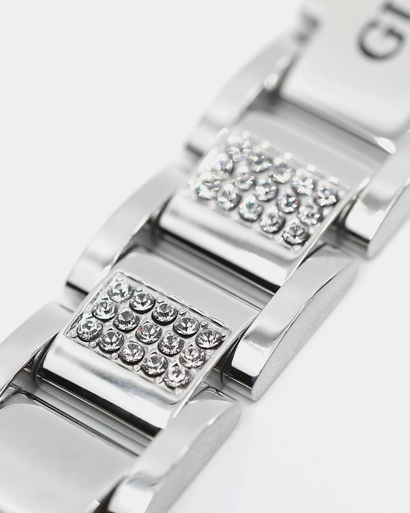 Guess Mainline Frontier 15MM Crystal Bracelet Silver - Image 6