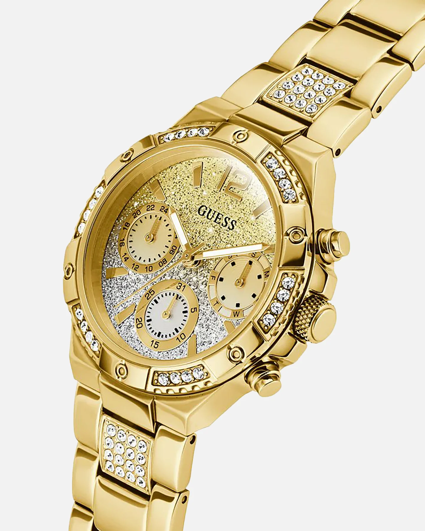 Guess Mainline Harlow Bracelet Watch Gold - Image 2