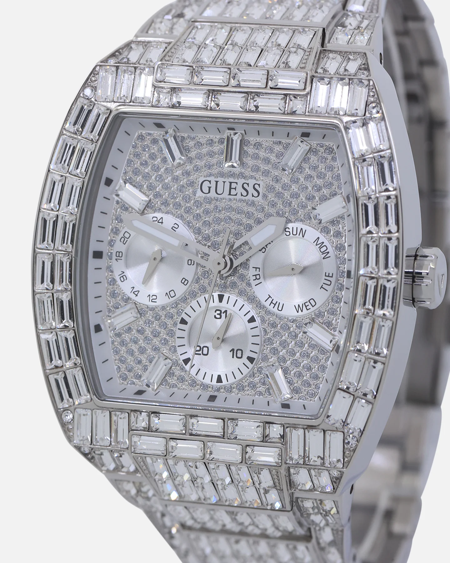 Guess Mainline Phoenix '40th Anniversary' Watch Silver/Crystal - Image 3