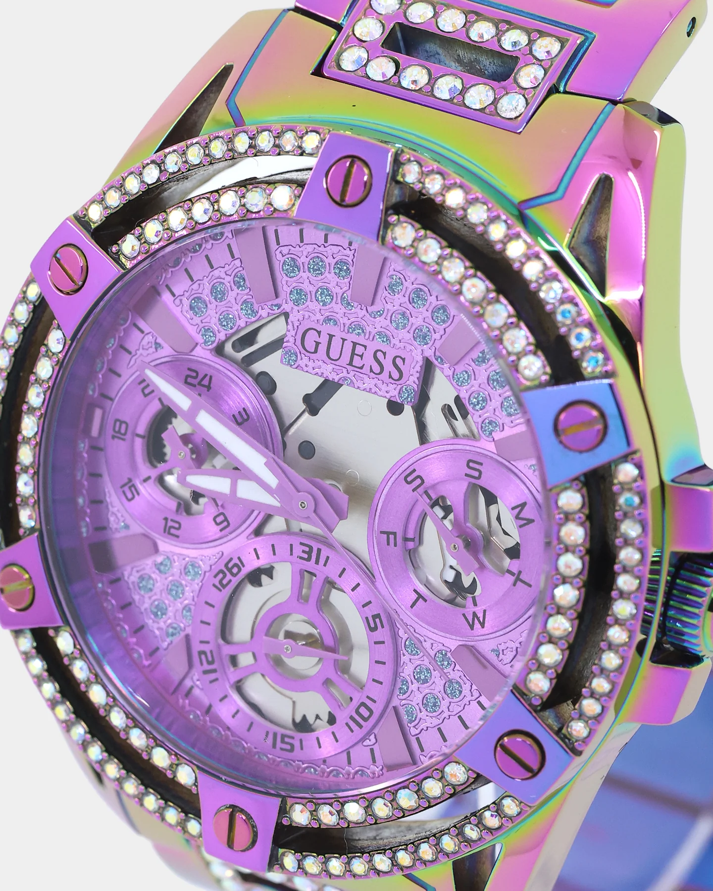 Guess Mainline Women's Queen Watch Iridescent - Image 3