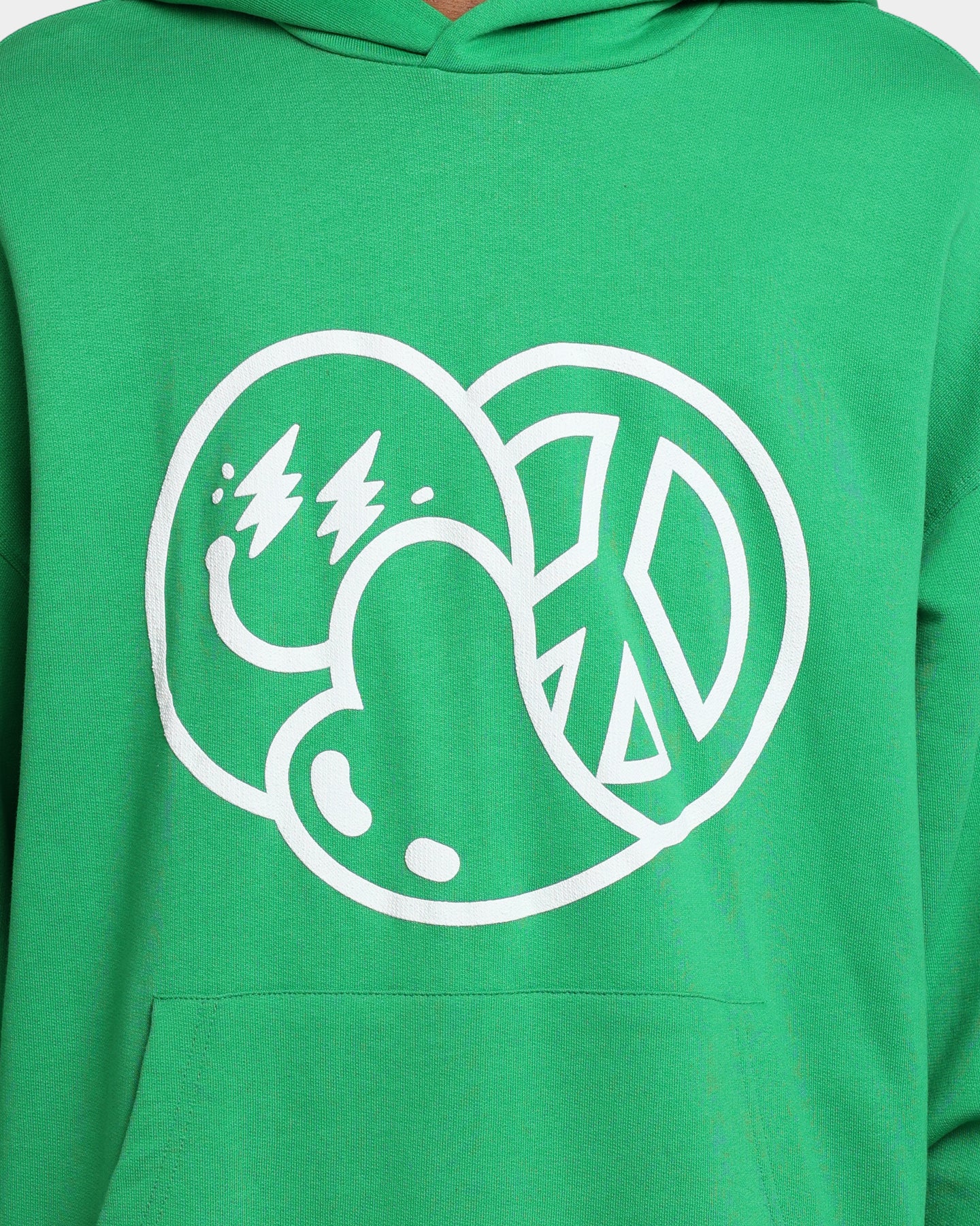 GUESS Originals X J Balvin Paz Hoodie Vip Green - Image 3