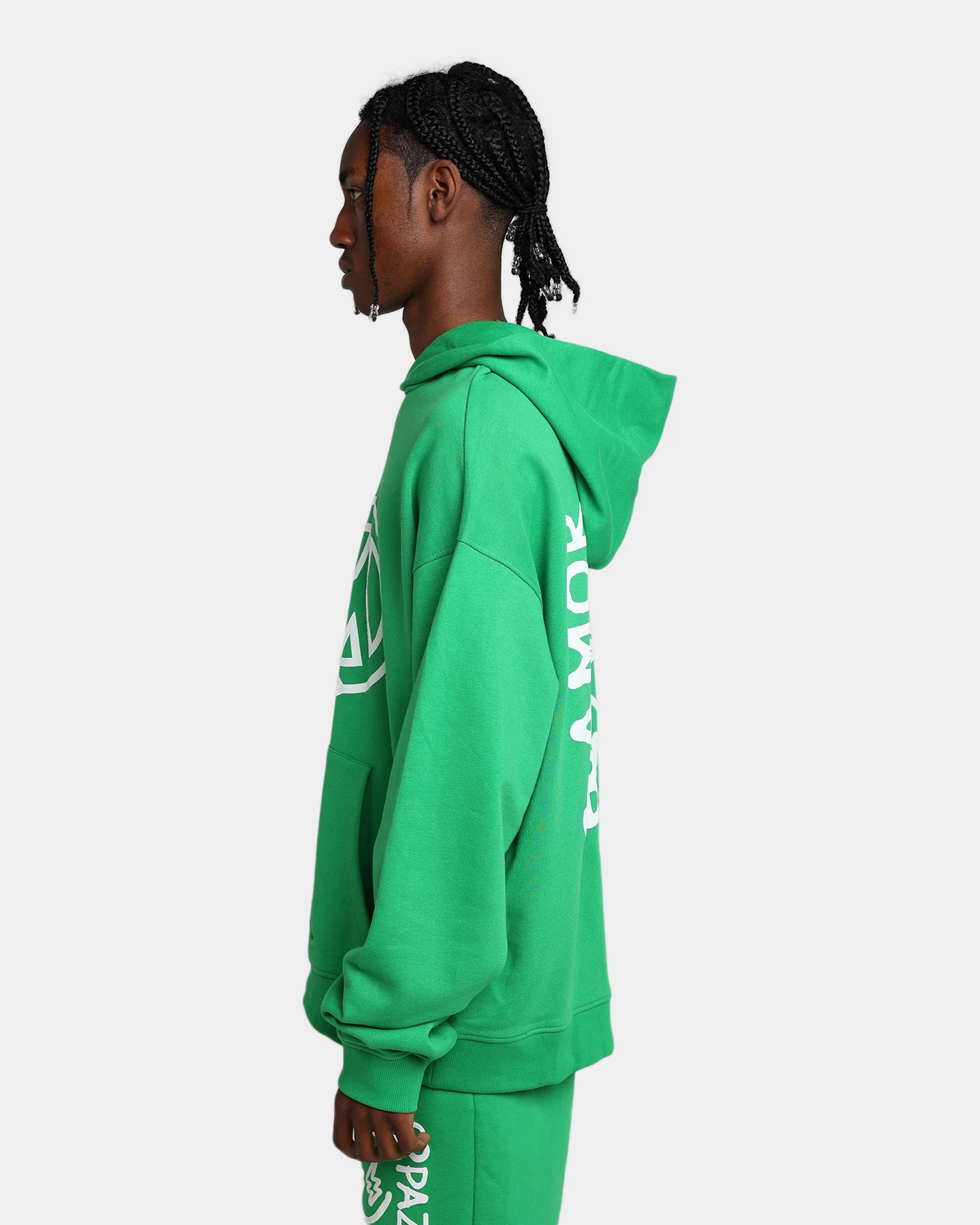 GUESS Originals X J Balvin Paz Hoodie Vip Green - Image 6