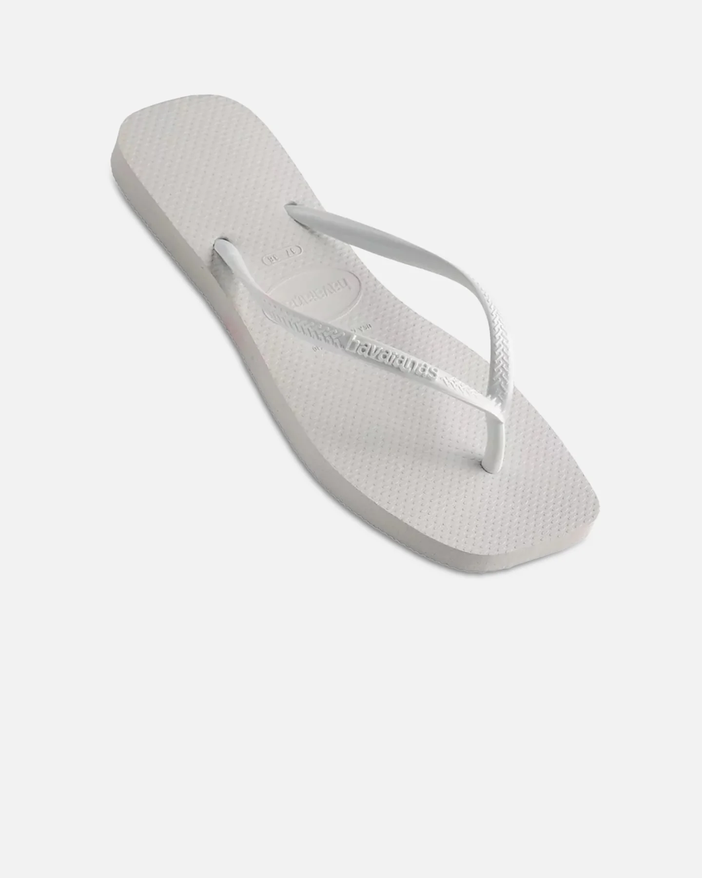 Havaianas Women's Slim Square Thongs White - Image 2