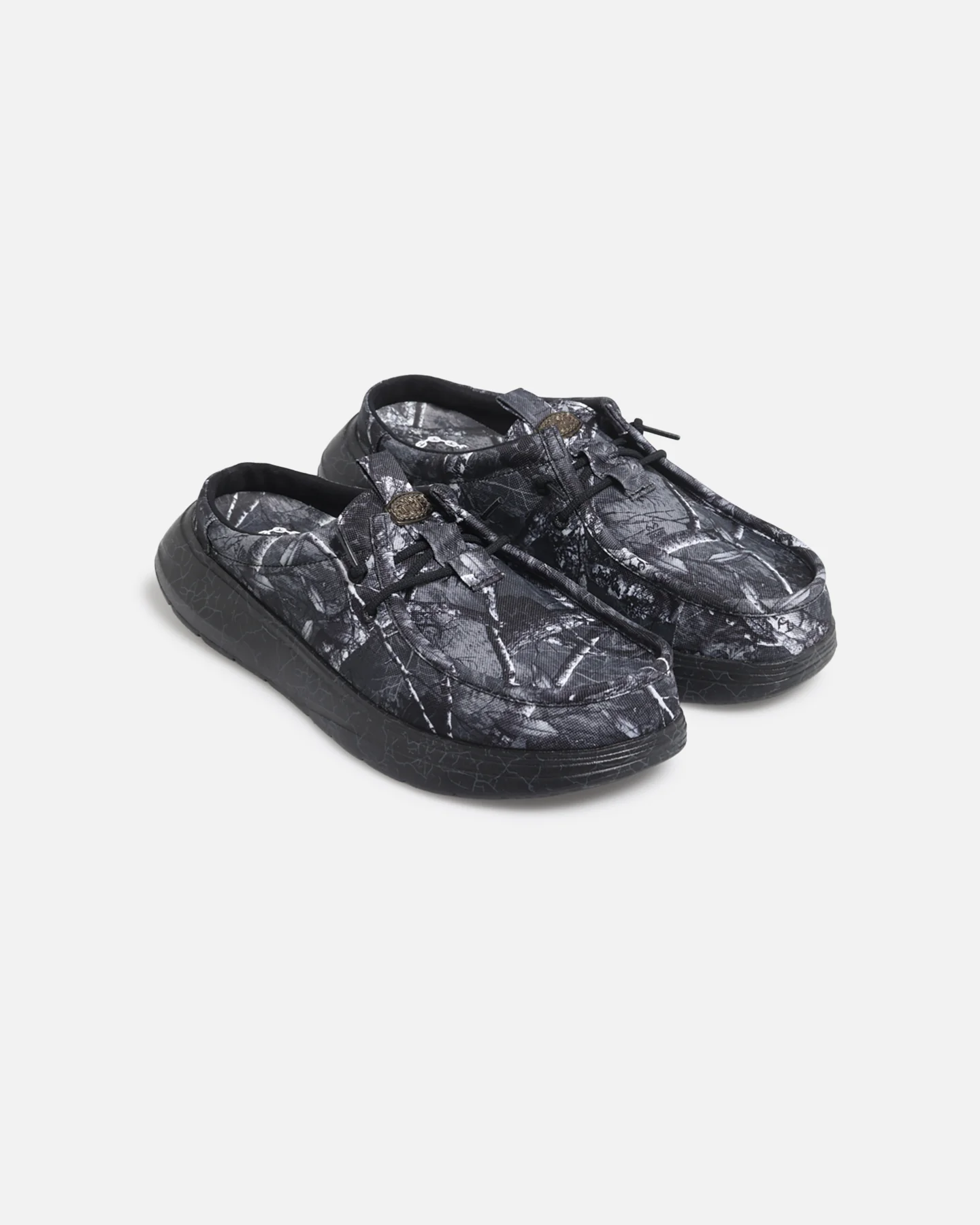 Hey Dude Jelly Roll Wally Edge Slip Black/Camo - Image 2