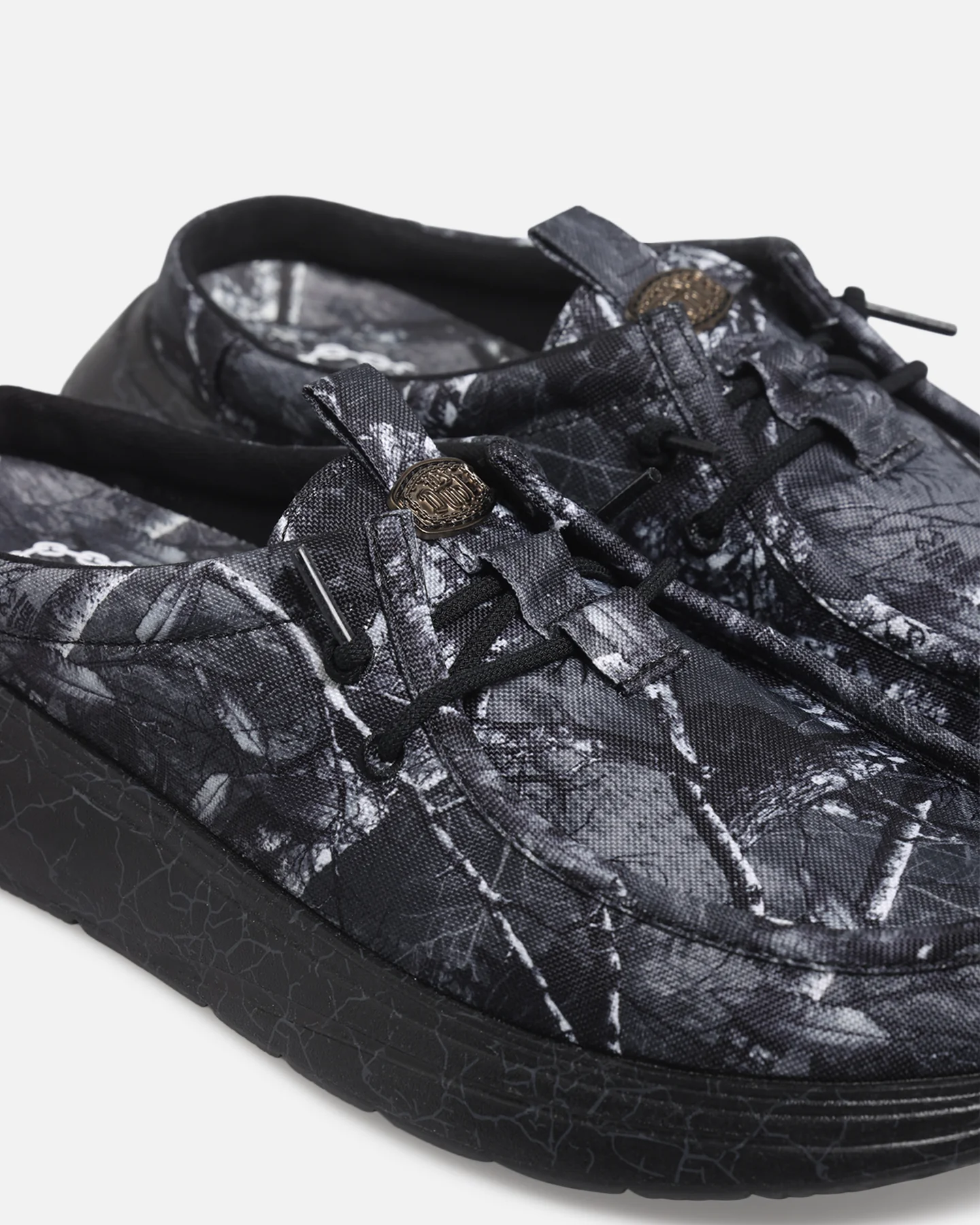 Hey Dude Jelly Roll Wally Edge Slip Black/Camo - Image 6