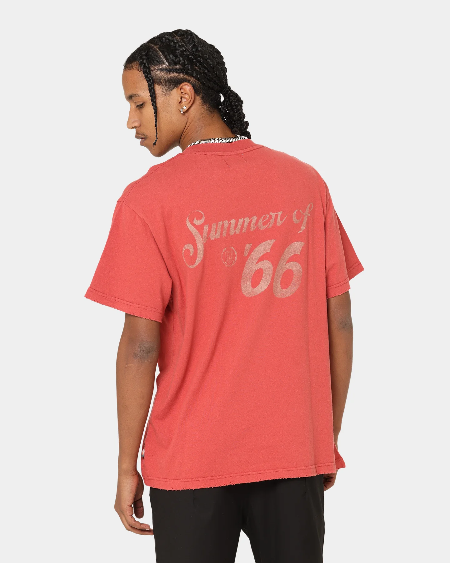 Honor The Gift Concrete Jungle T-Shirt Crimson - Image 2