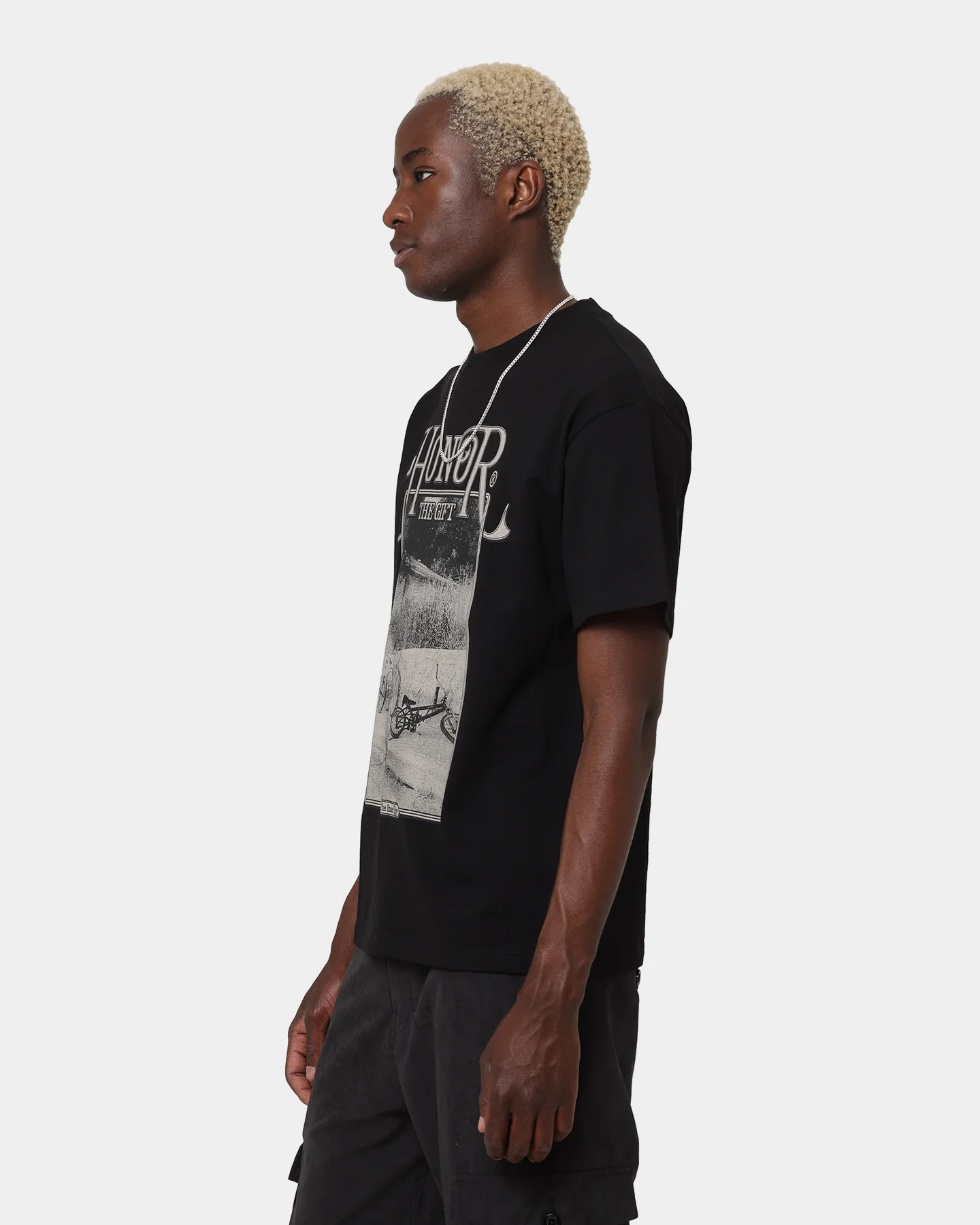 Honor The Gift Outside T-Shirt Black - Image 6