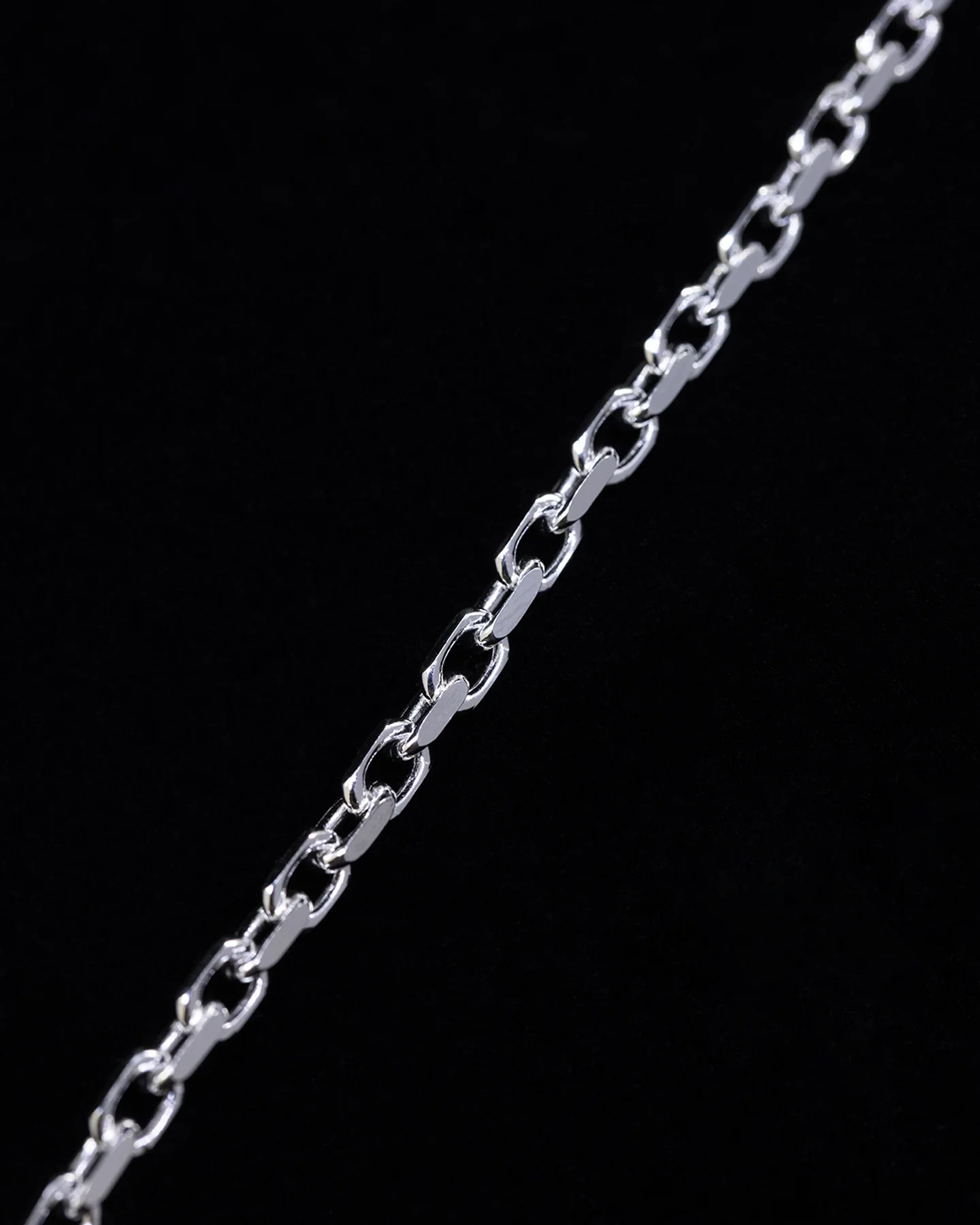 House Of Auric 3.5mm Straight Cut Cable Chain Silver - Image 8