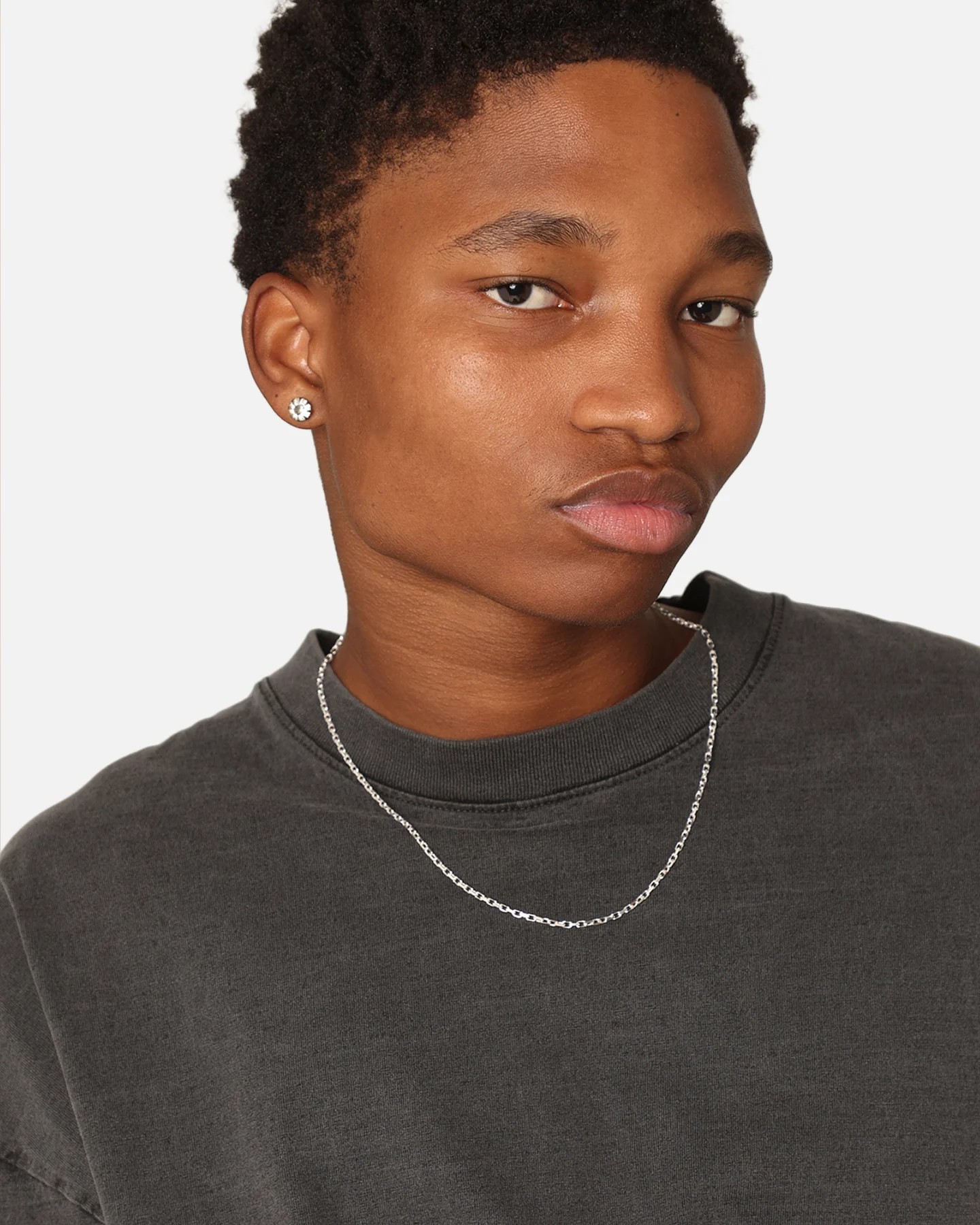 House Of Auric Straight Cut Cable Chain Sterling Silver - Image 3