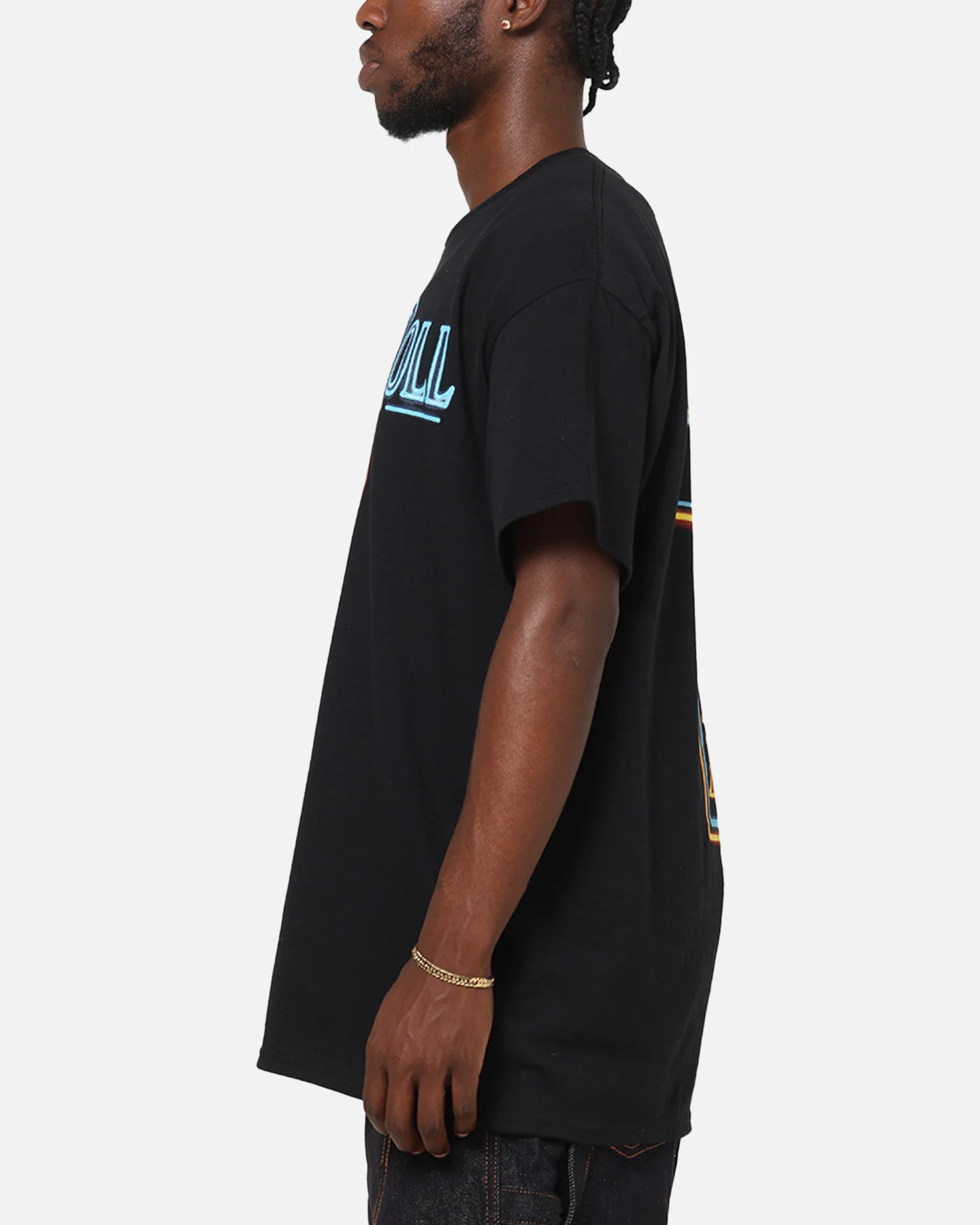 Jelly Roll Praying Neon T-Shirt Black - Image 6