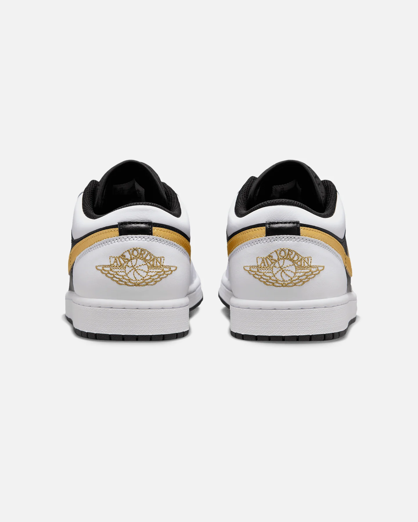 Jordan Air Jordan 1 Low "Gold Swoosh" White/Metallic - Image 3