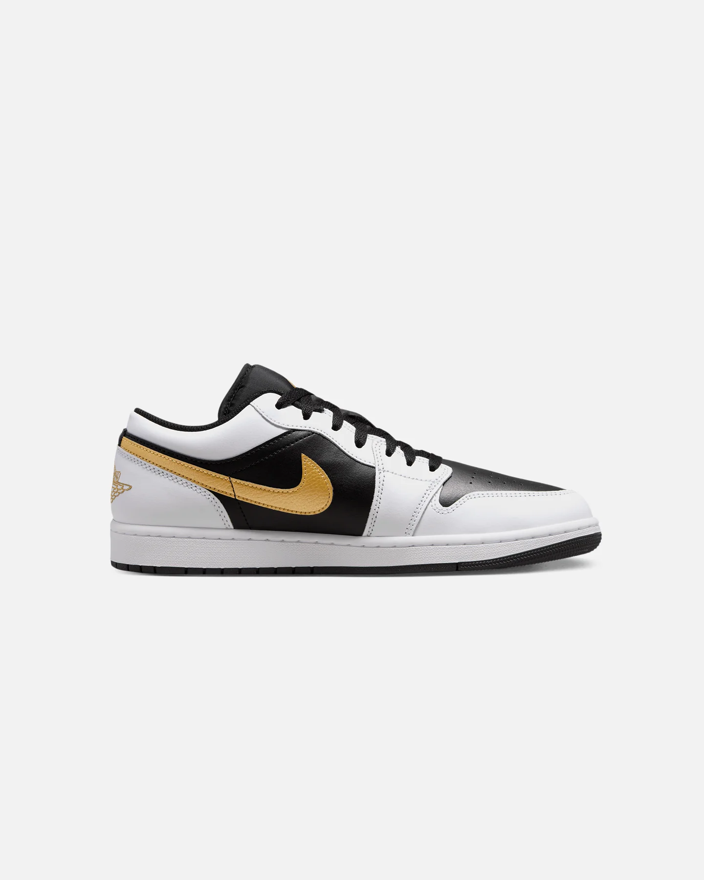 Jordan Air Jordan 1 Low "Gold Swoosh" White/Metallic - Image 4