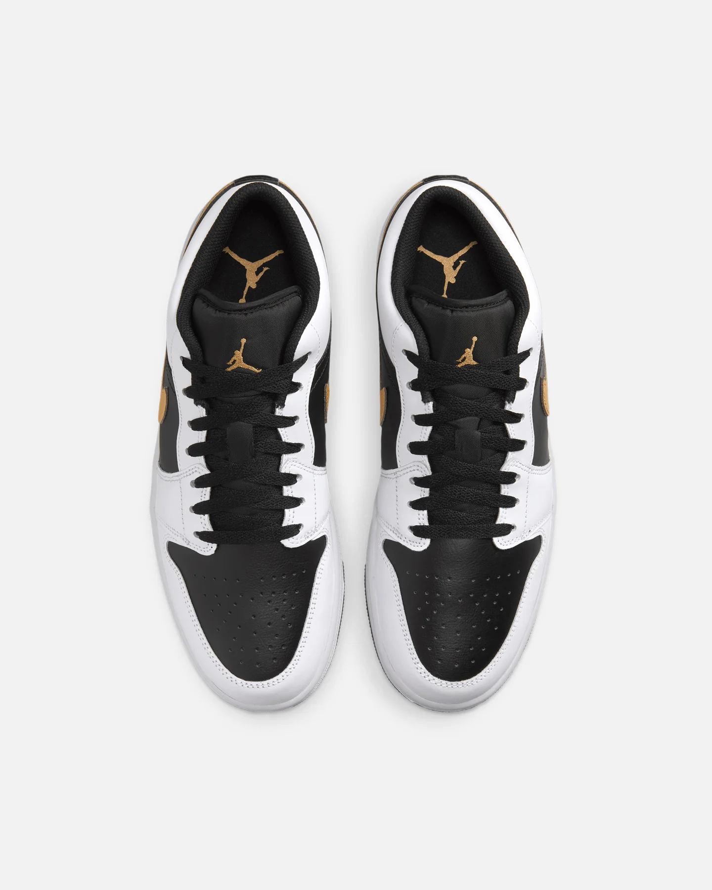 Jordan Air Jordan 1 Low "Gold Swoosh" White/Metallic - Image 7