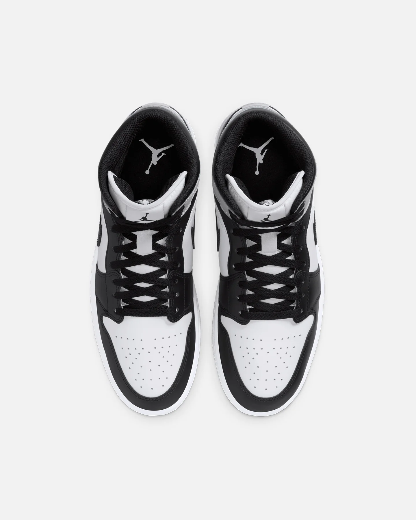 Jordan Air Jordan 1 Mid "Baron" White/Black/Smoke Grey - Image 7