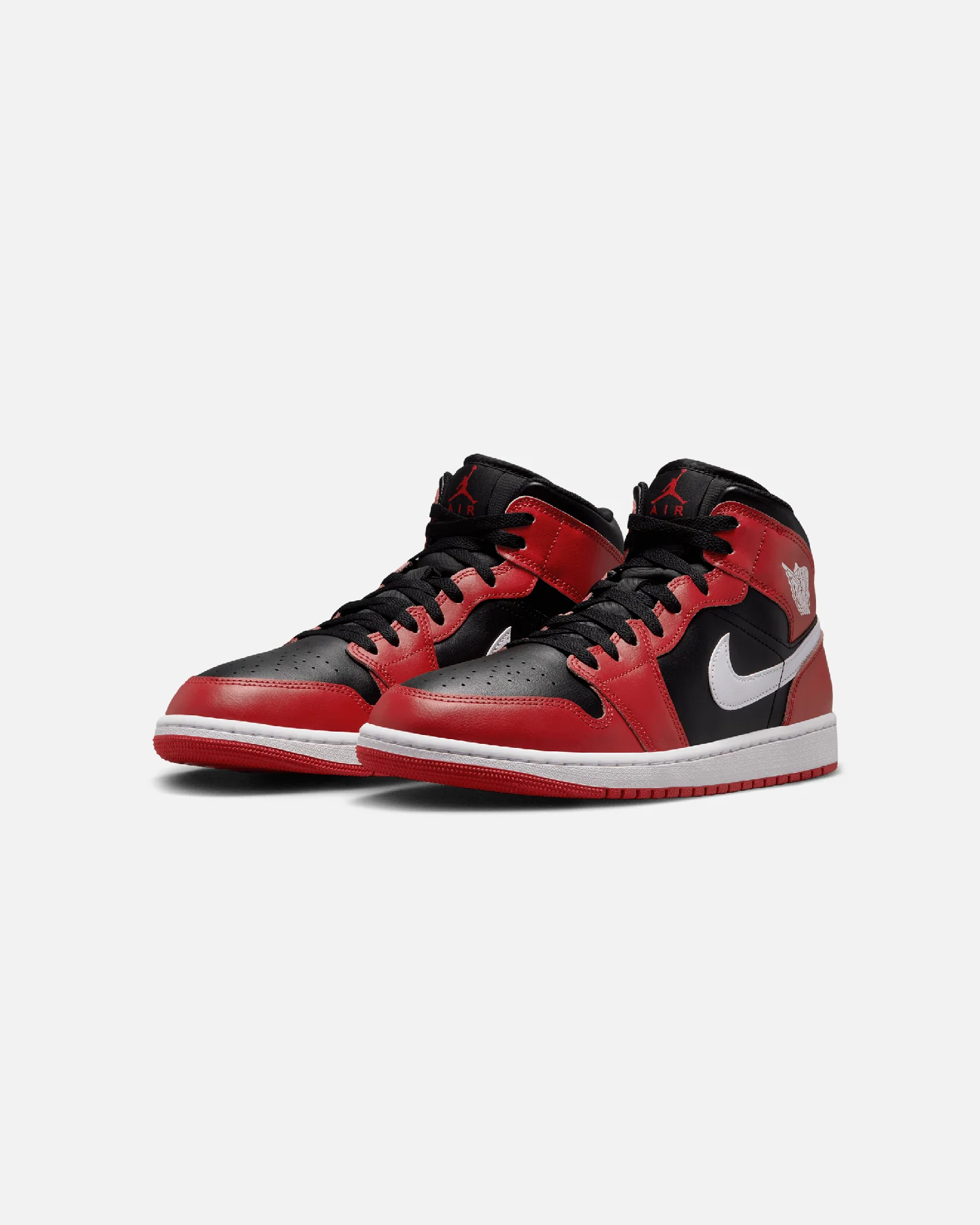 Jordan Air Jordan 1 Mid "Black/Gym Red" Black/Red - Image 2