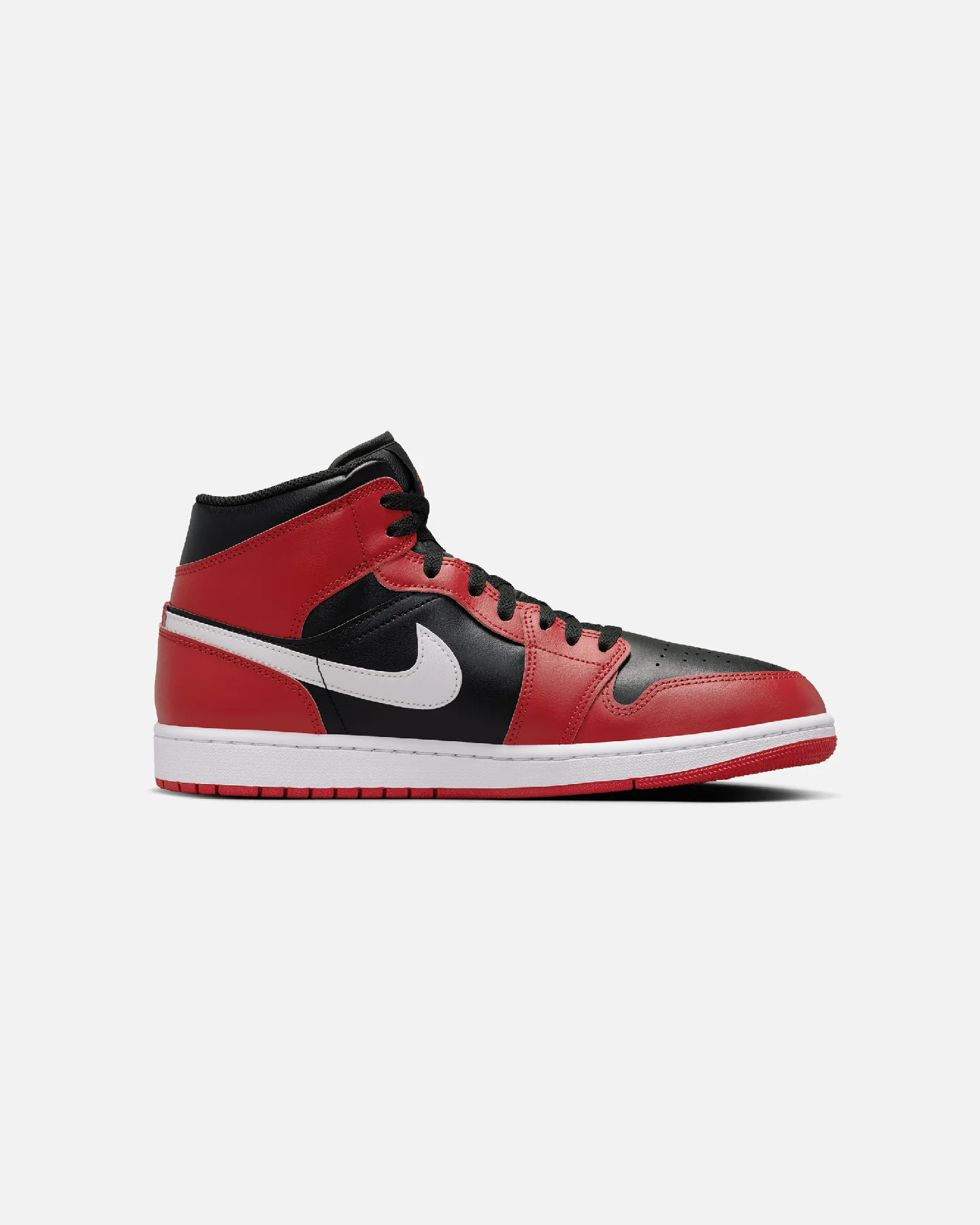 Jordan Air Jordan 1 Mid "Black/Gym Red" Black/Red - Image 4
