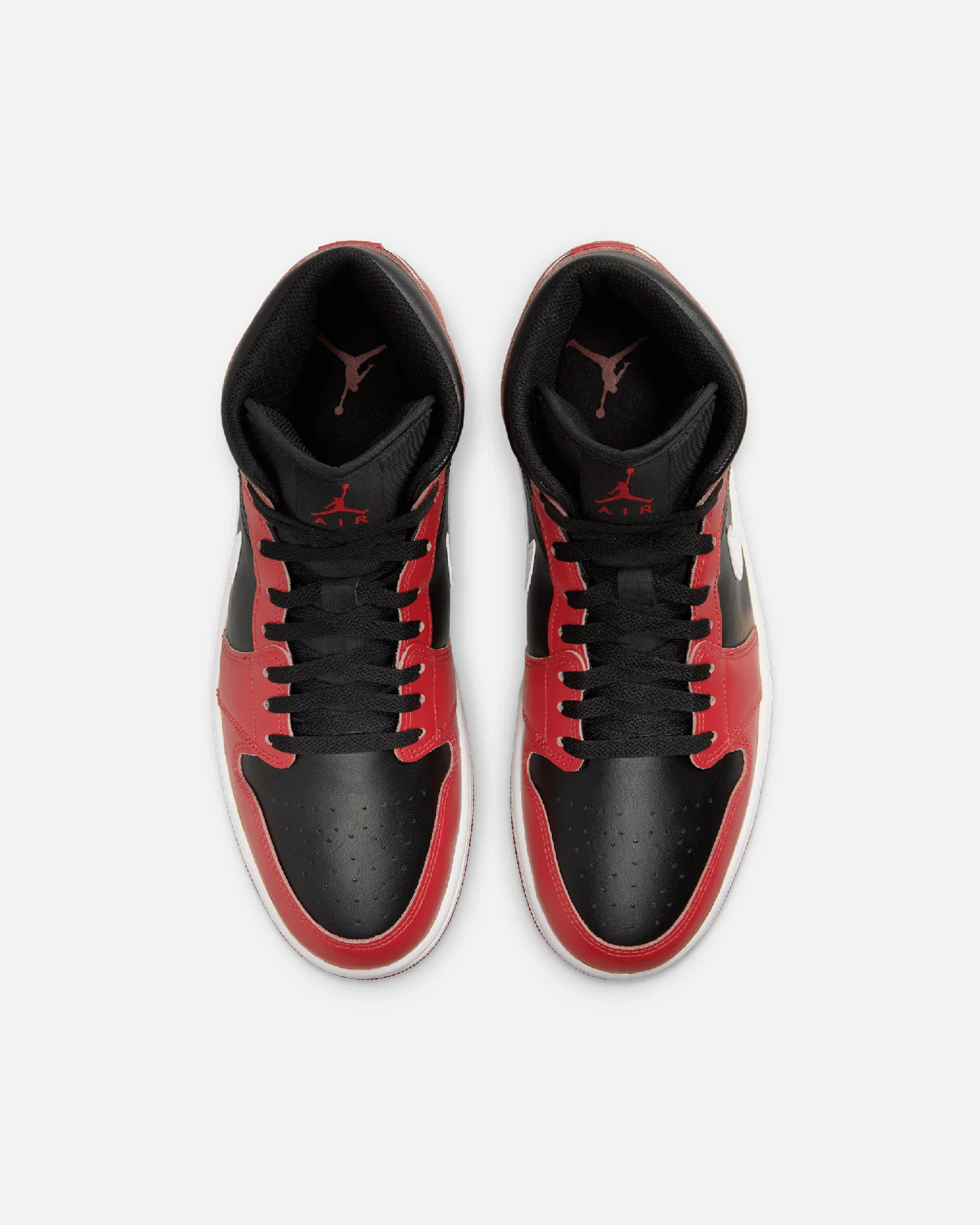 Jordan Air Jordan 1 Mid "Black/Gym Red" Black/Red - Image 7