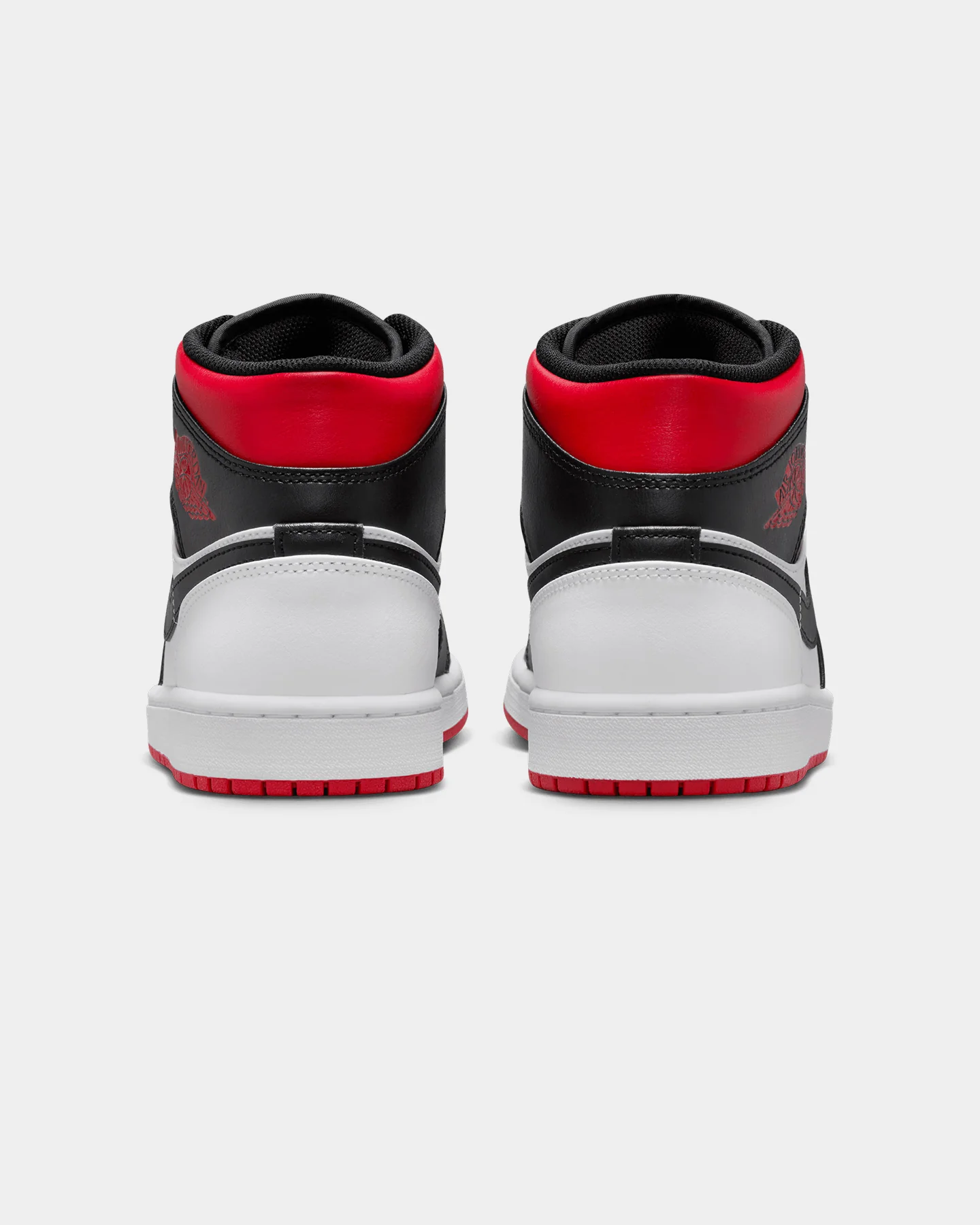 Jordan Air Jordan 1 Mid "Gym Red Black Toe" White/Gym Red - Image 3