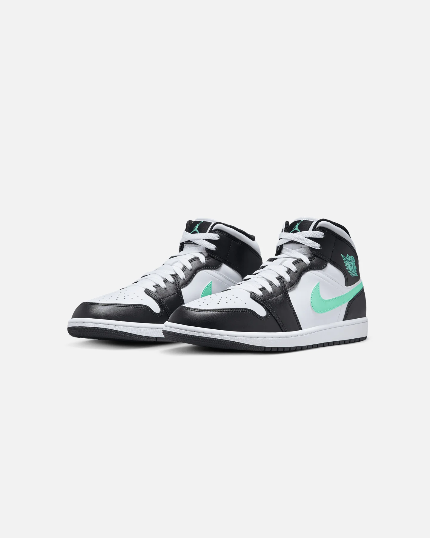 Jordan Air Jordan 1 Mid White/Green Glow - Image 2