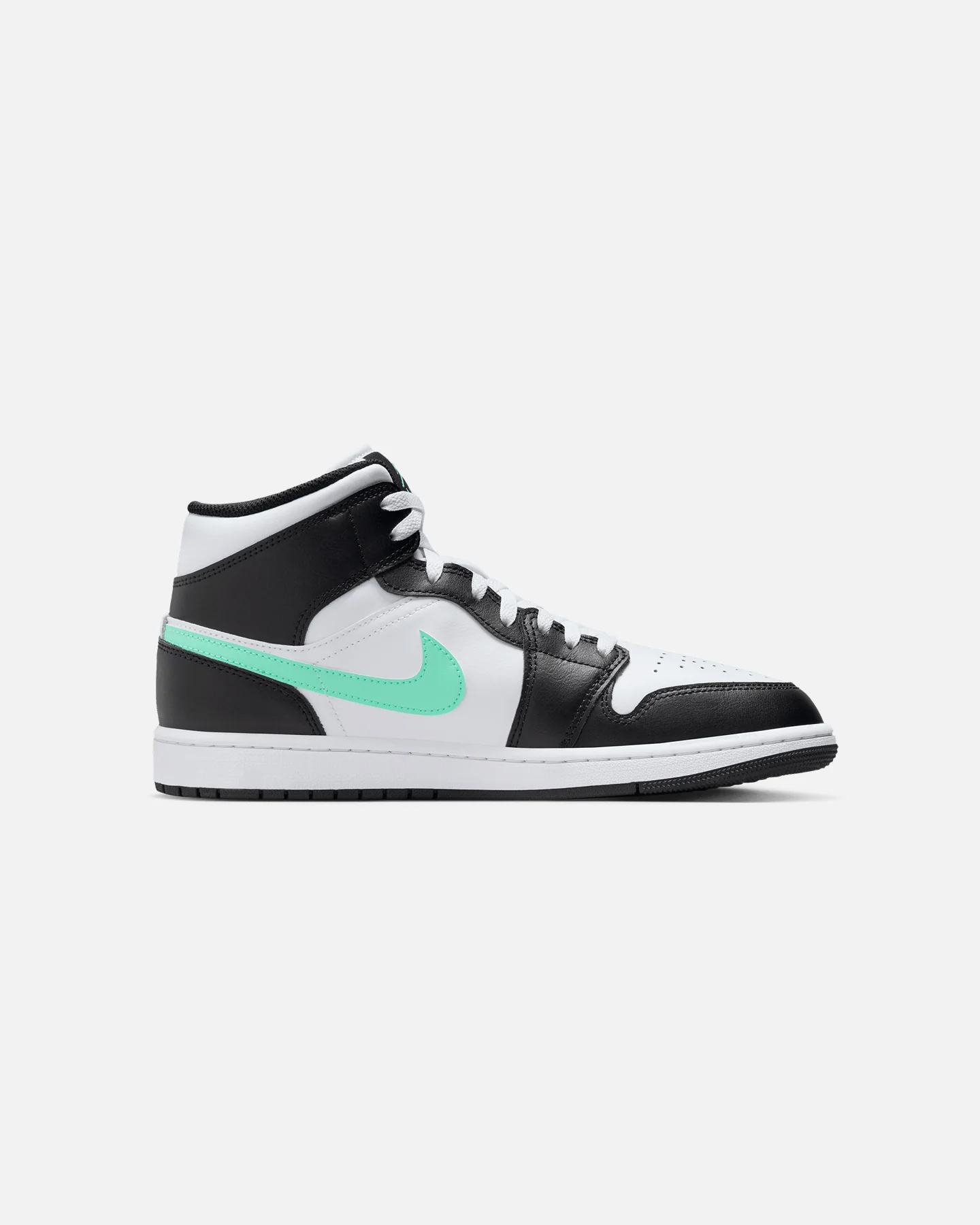 Jordan Air Jordan 1 Mid White/Green Glow - Image 4