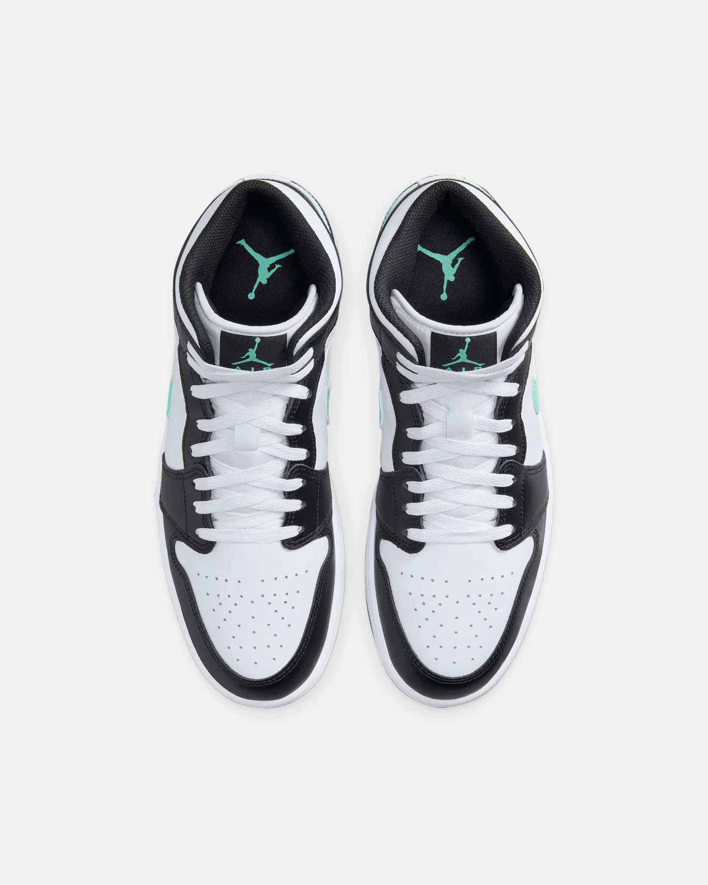 Jordan Air Jordan 1 Mid White/Green Glow - Image 7