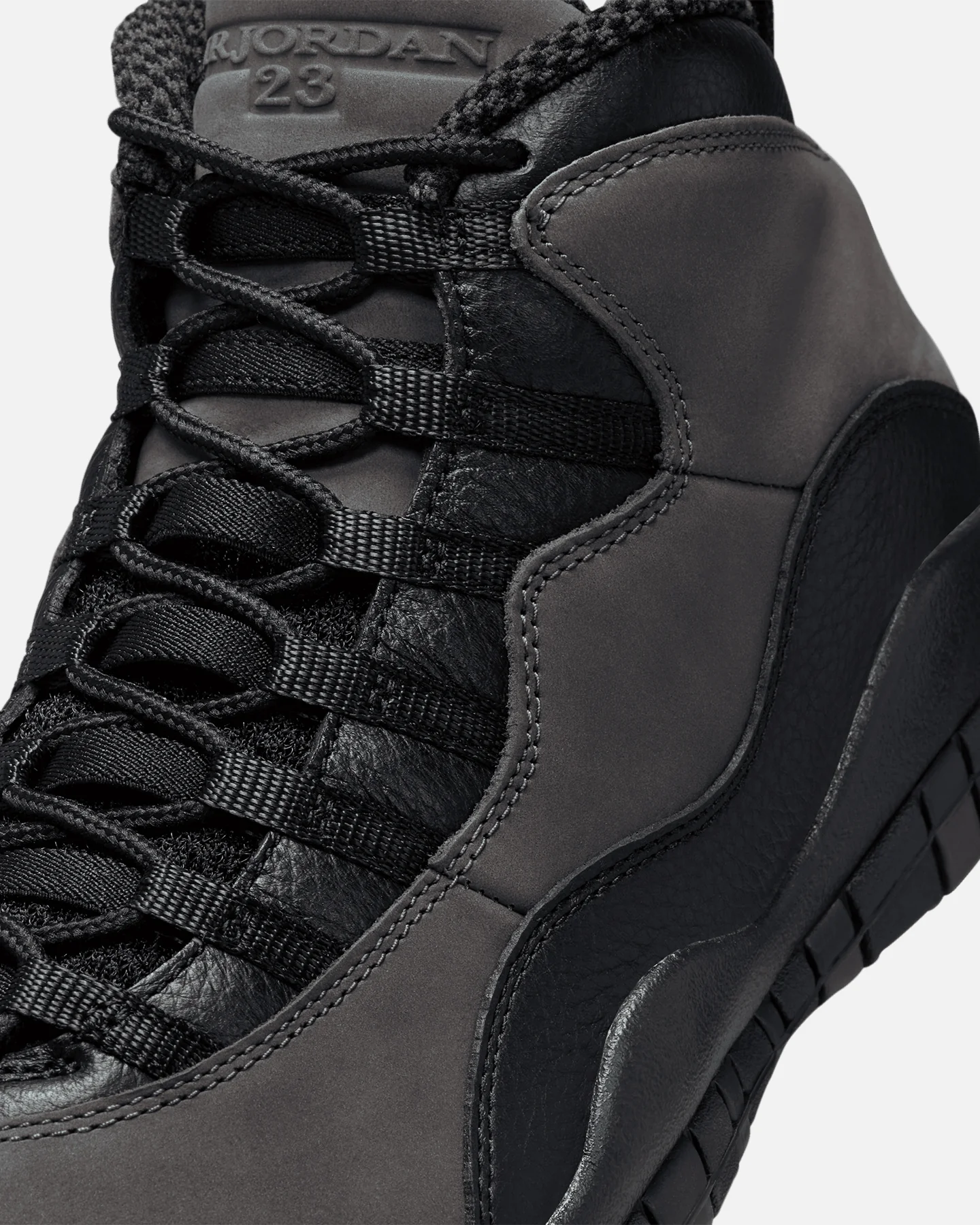 Jordan Air Jordan 10 Retro "Light Steel Grey" Grey/Red - Image 6