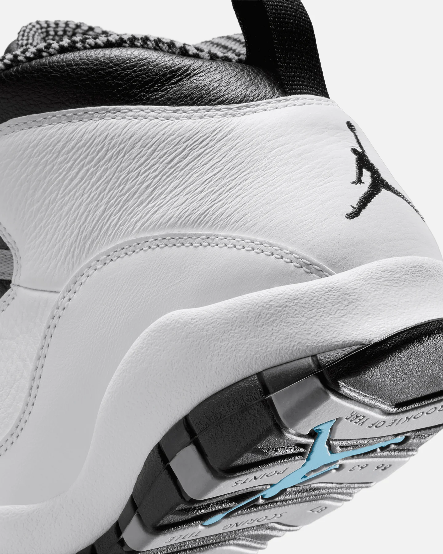Jordan Air Jordan 10 Retro "Steel" White/Black - Image 8