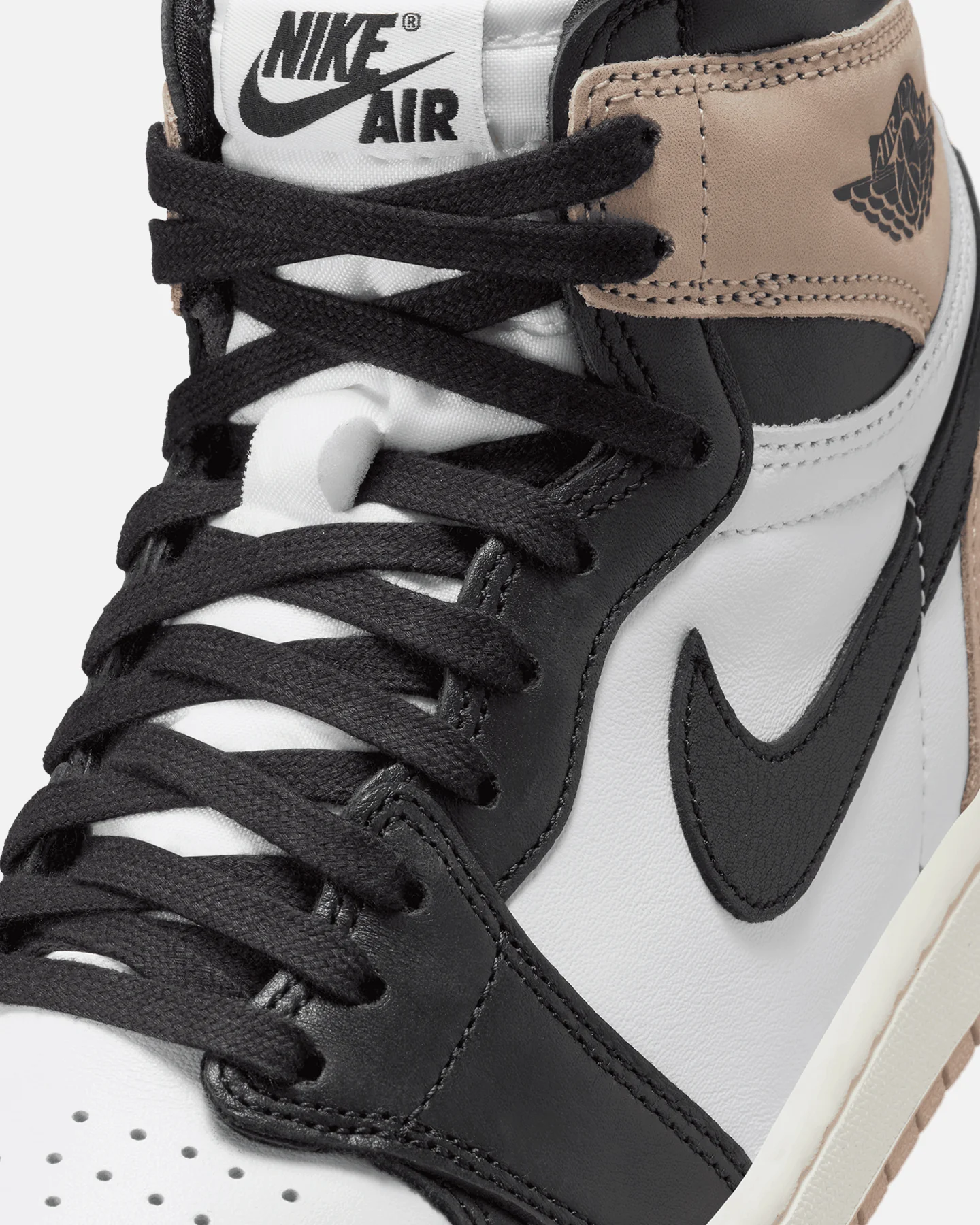 Jordan Women's Air Jordan Retro High OG "Latte" Black/Legend MD Brown - Image 6
