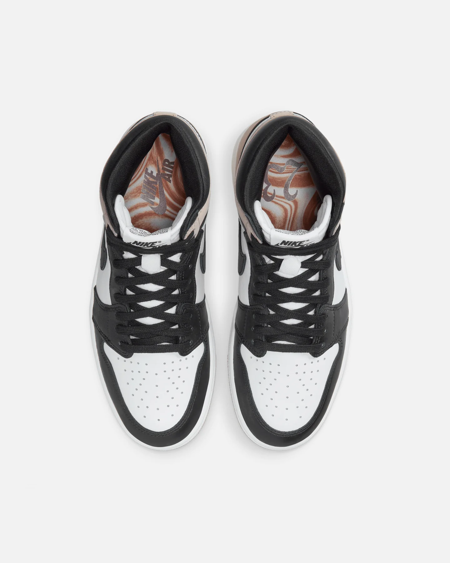 Jordan Women's Air Jordan Retro High OG "Latte" Black/Legend MD Brown - Image 7