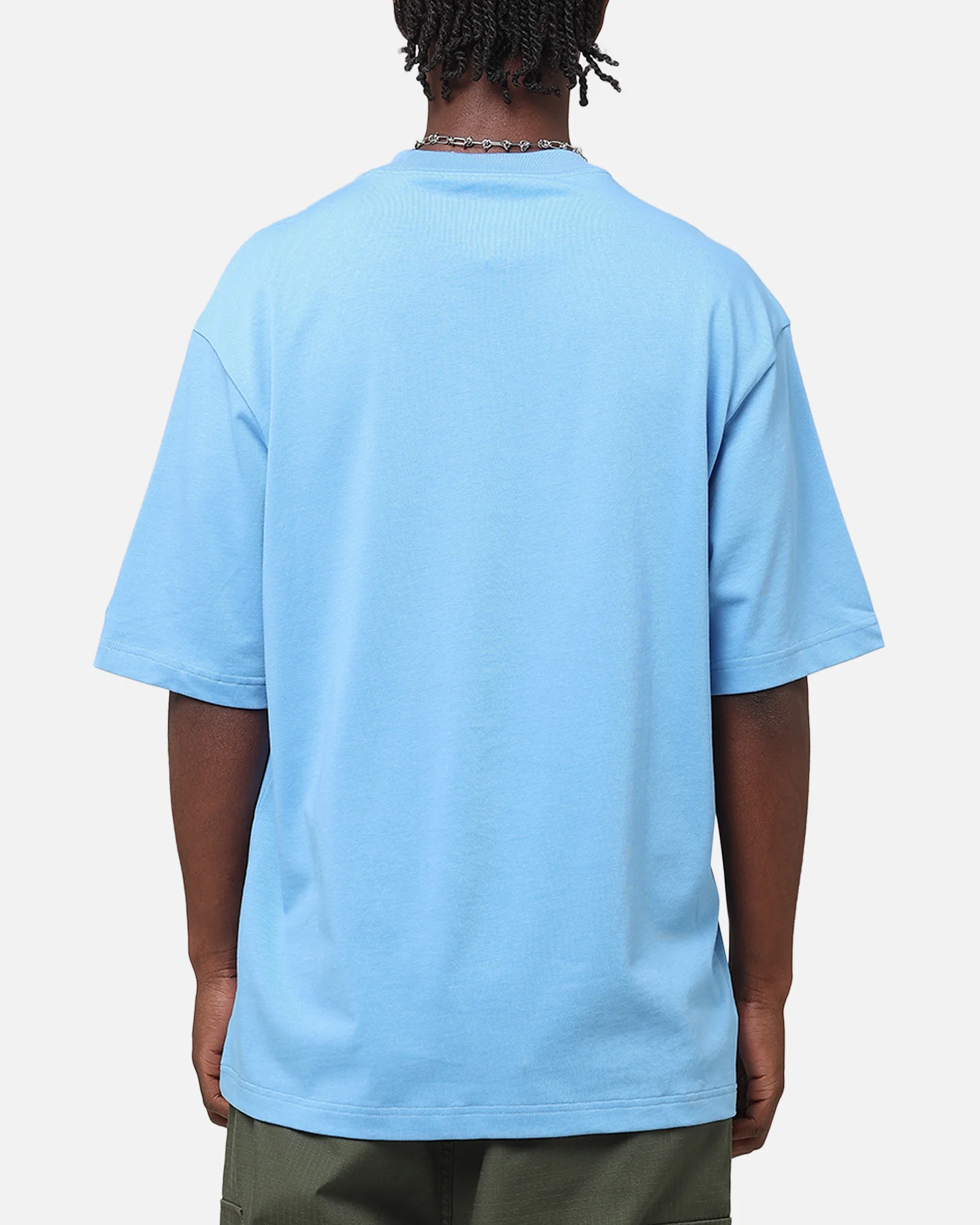 Jordan Brand Sneaker Patch Crewneck T-Shirt Legend Blue - Image 8