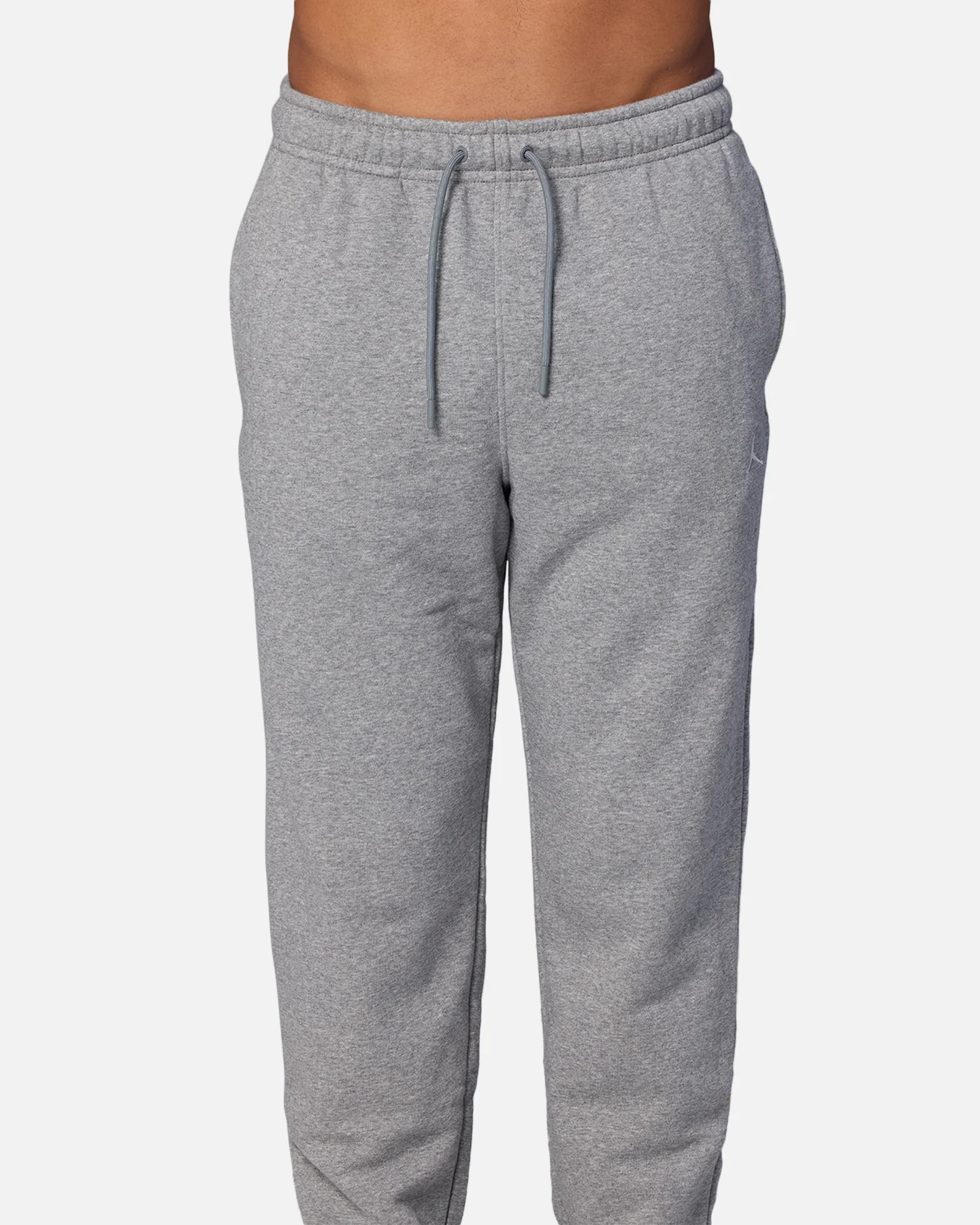 Jordan Brooklyn Fleece Pants Carbon Heather/White - Image 7