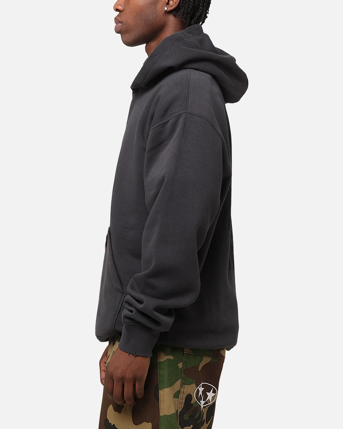 Jordan Brooklyn Fleece Pullover J Day Hoodie Off Noir/Gym Red - Image 6