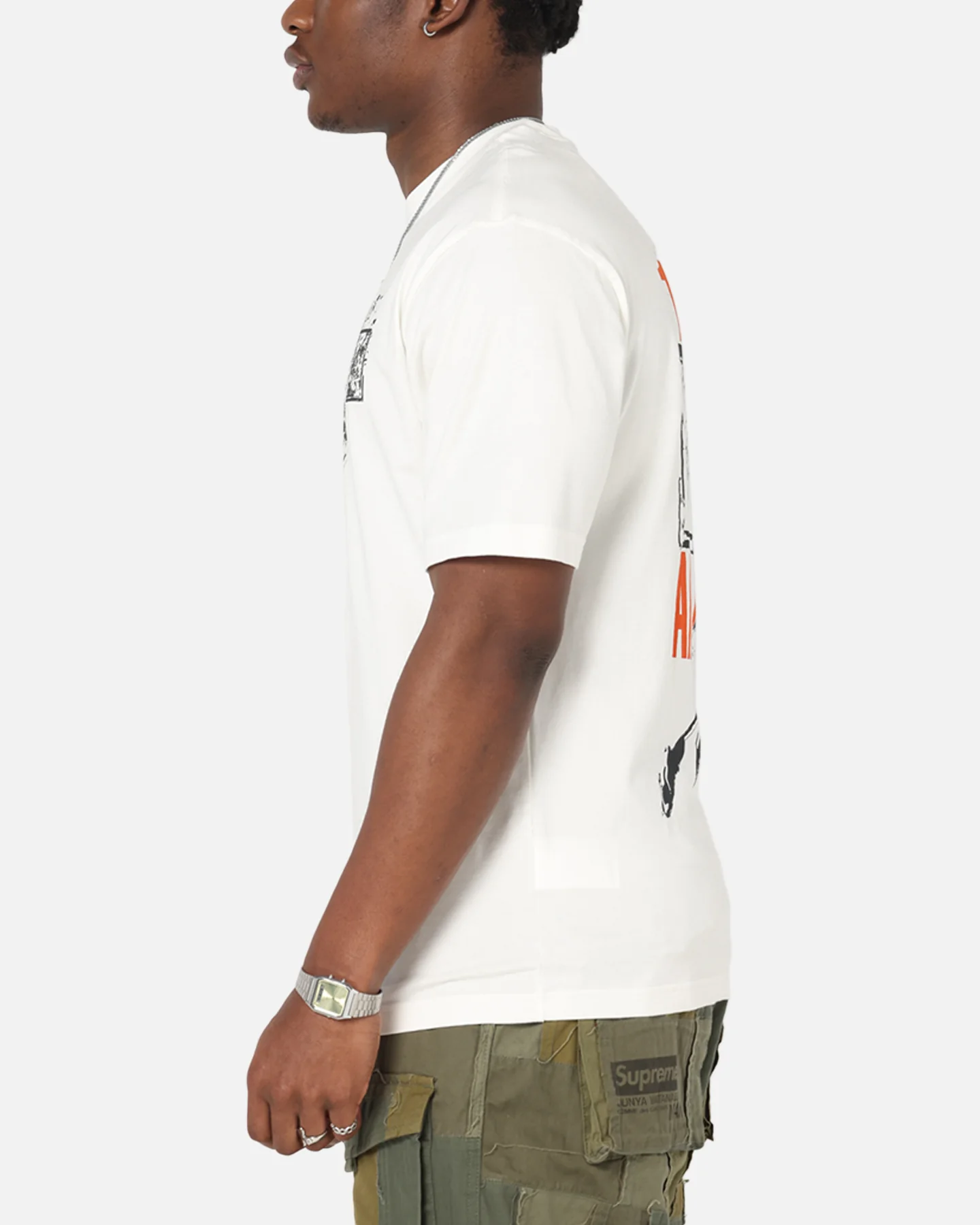 Jordan Brooklyn Shattered Back Board Oversized Graphic T-Shirt Sail - Image 6