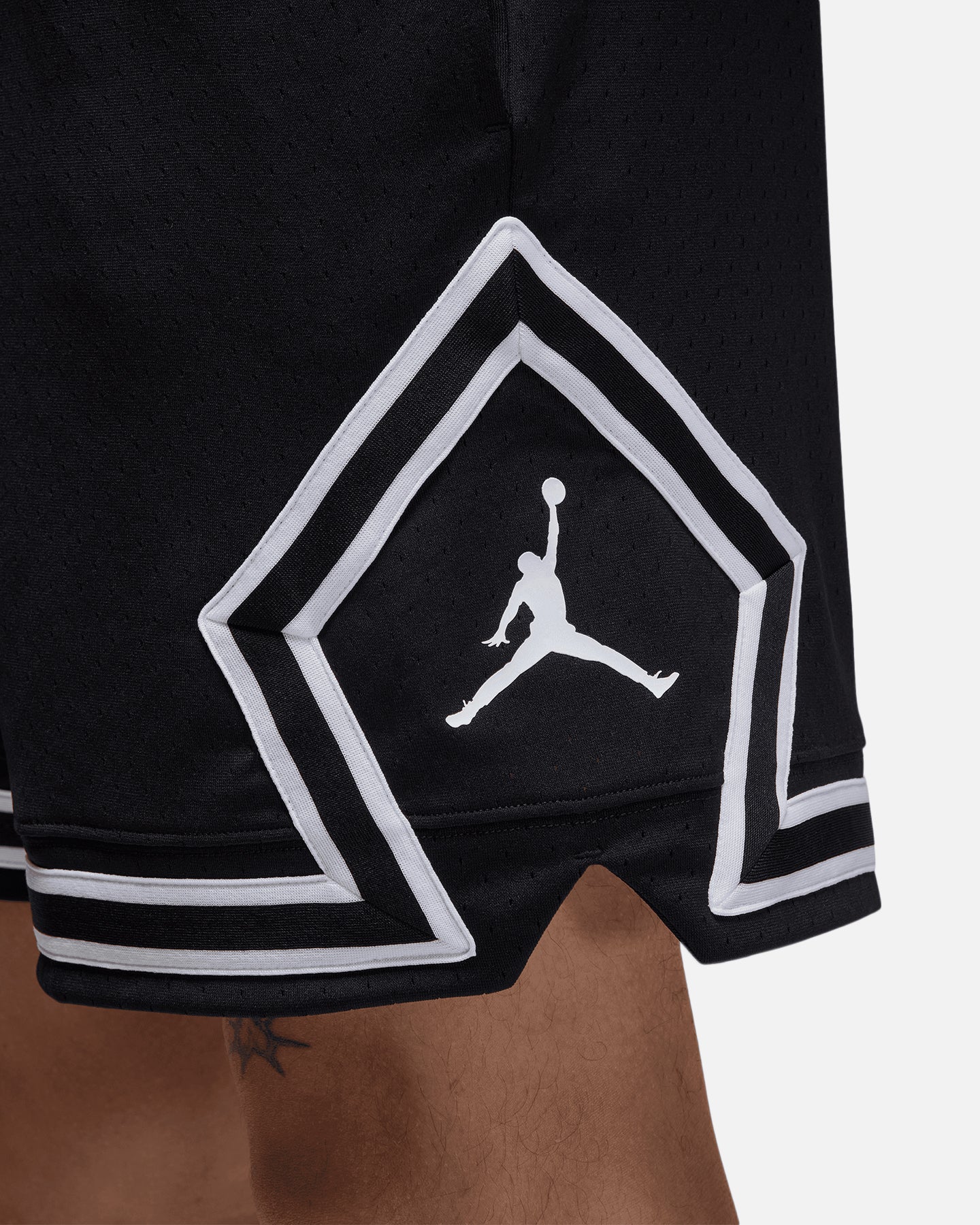 Jordan Dri-FIT Sport Diamond Shorts Black/White/White - Image 2