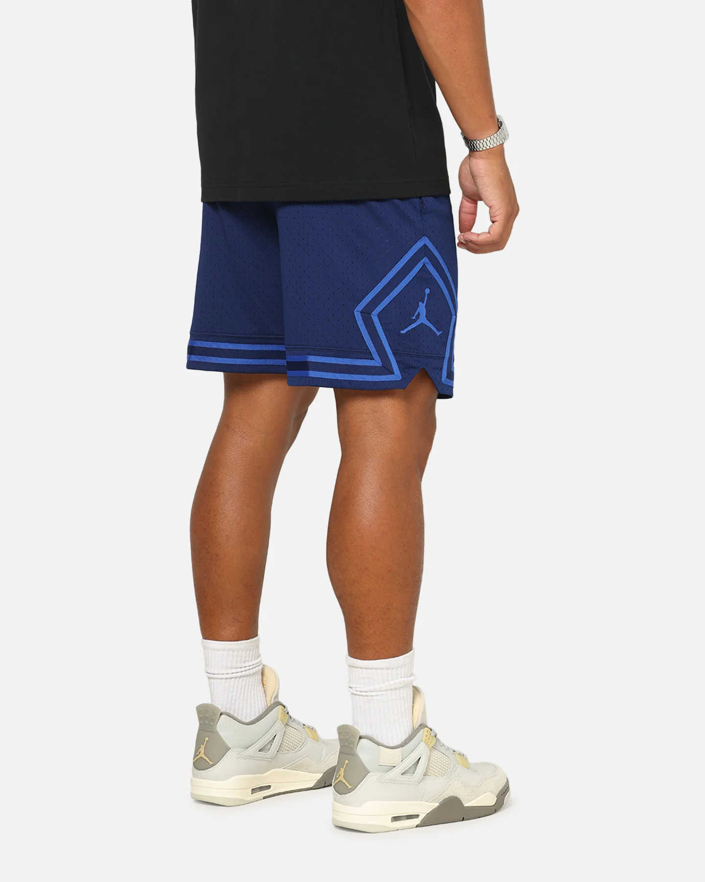 Jordan Dri-FIT Sport Diamond Shorts Blue Void/Game Royal - Image 6