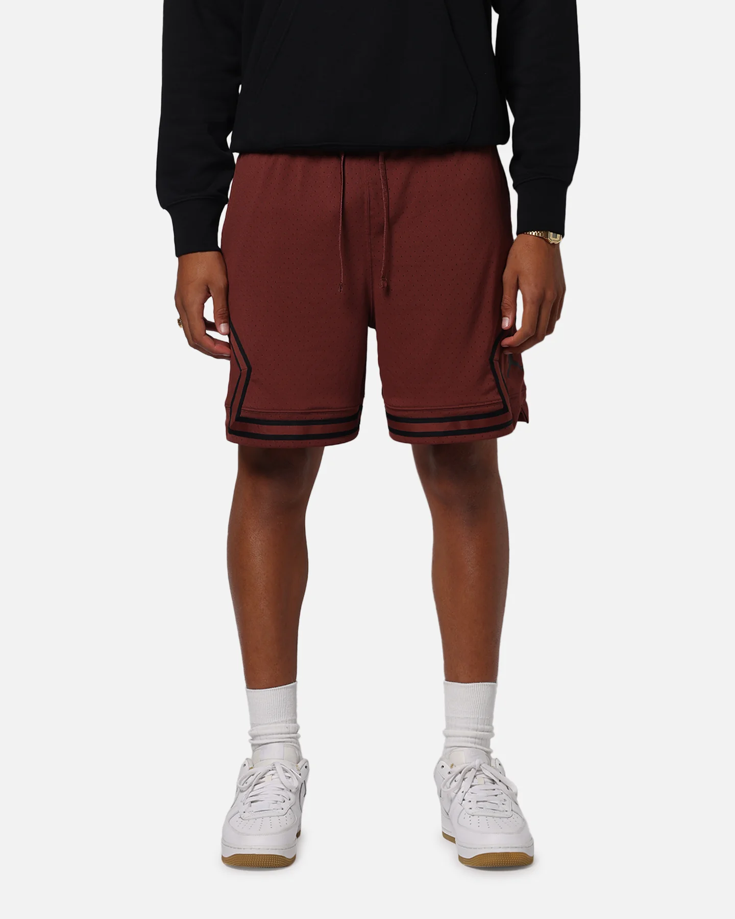 Jordan Dri-FIT Sport Diamond Shorts Brown/Black - Image 5