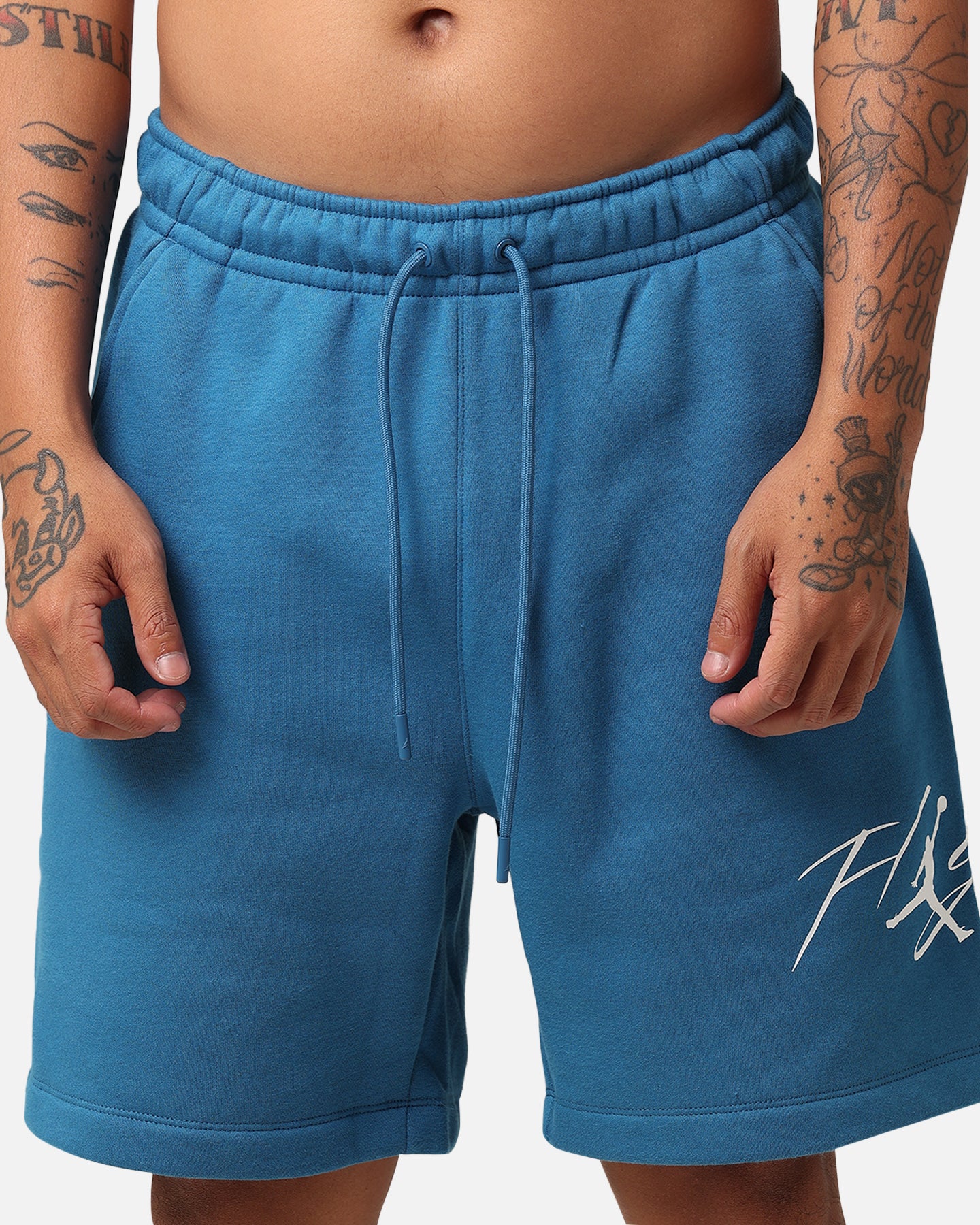Jordan Essential Brooklyn Fleece Harbour Shorts Industrial Blue - Image 6