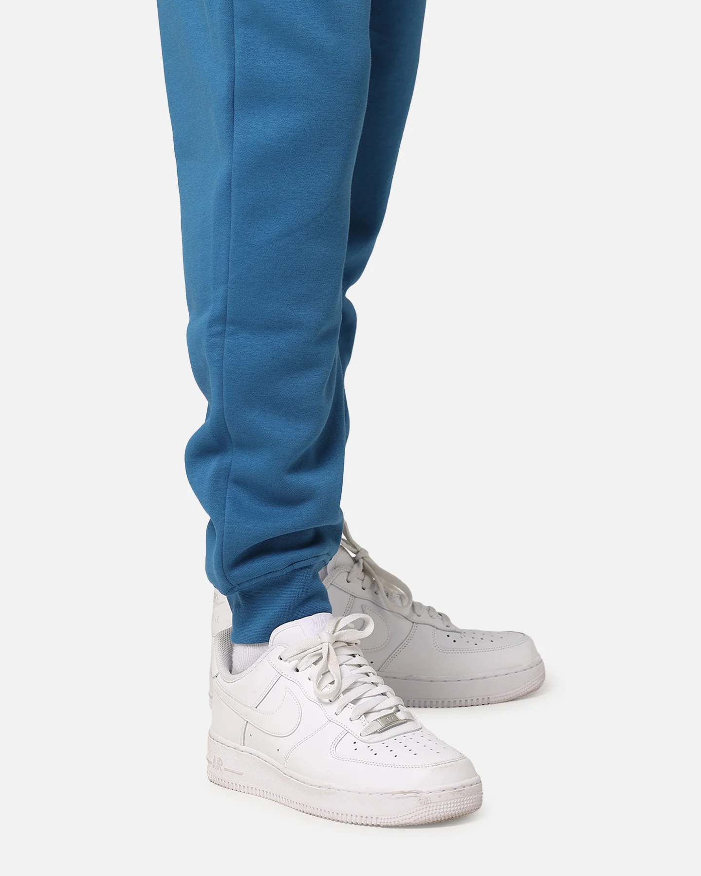 Jordan Essentials Fleece Tracksuit Pants Industrial Blue - Image 4