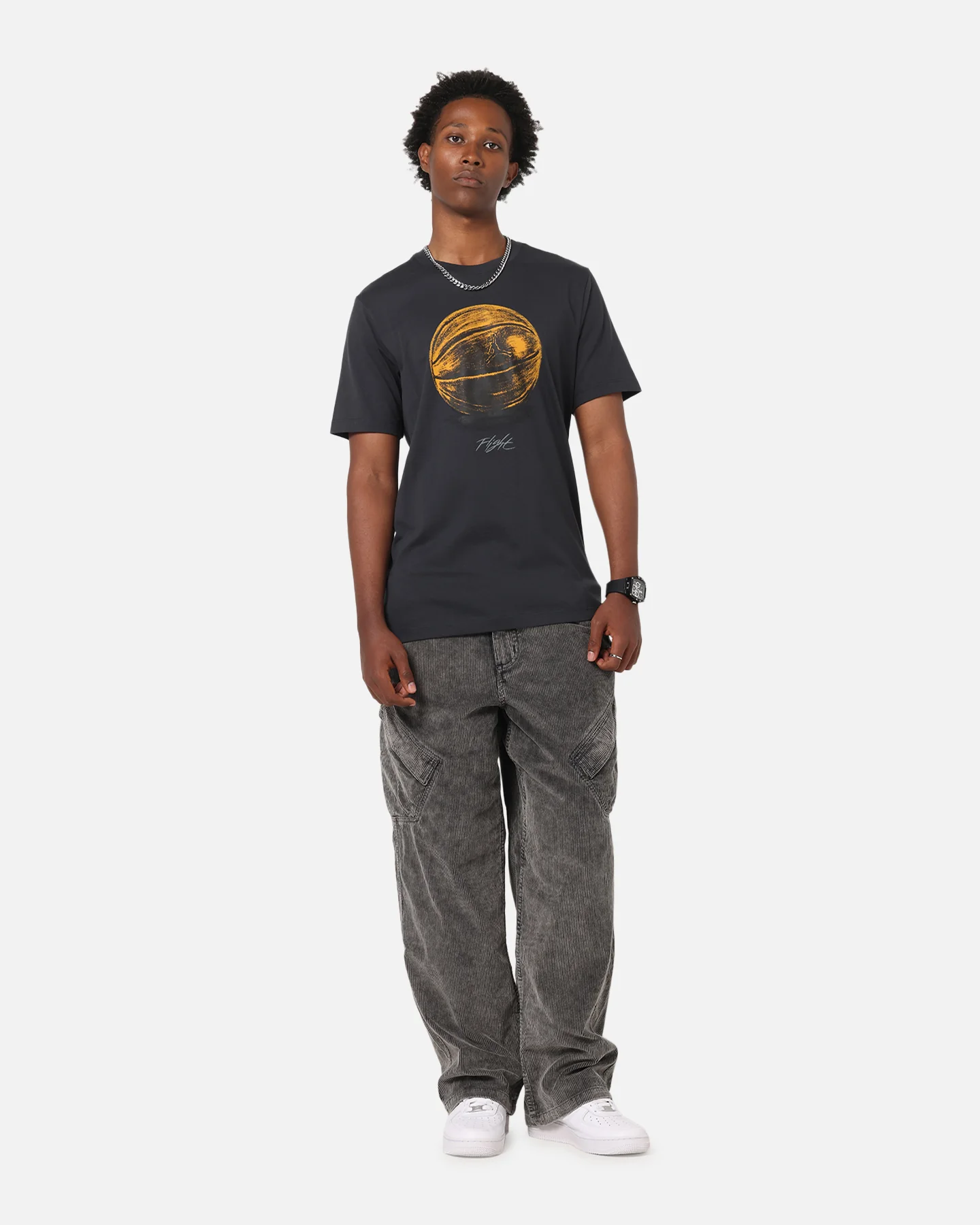 Jordan Flight Chicago Corduroy Pants Black - Image 2