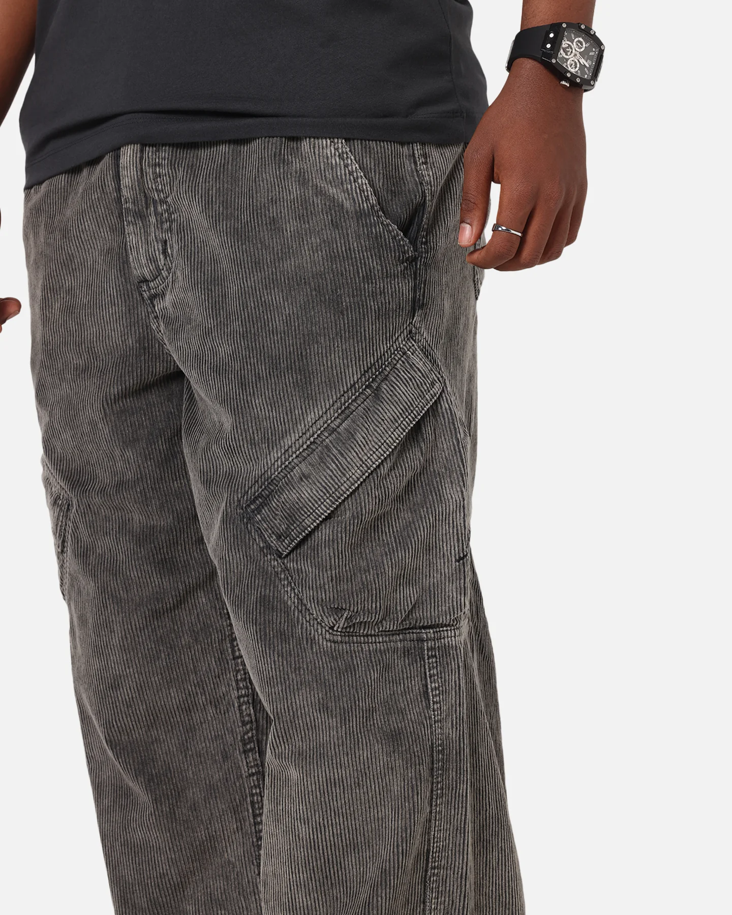 Jordan Flight Chicago Corduroy Pants Black - Image 3