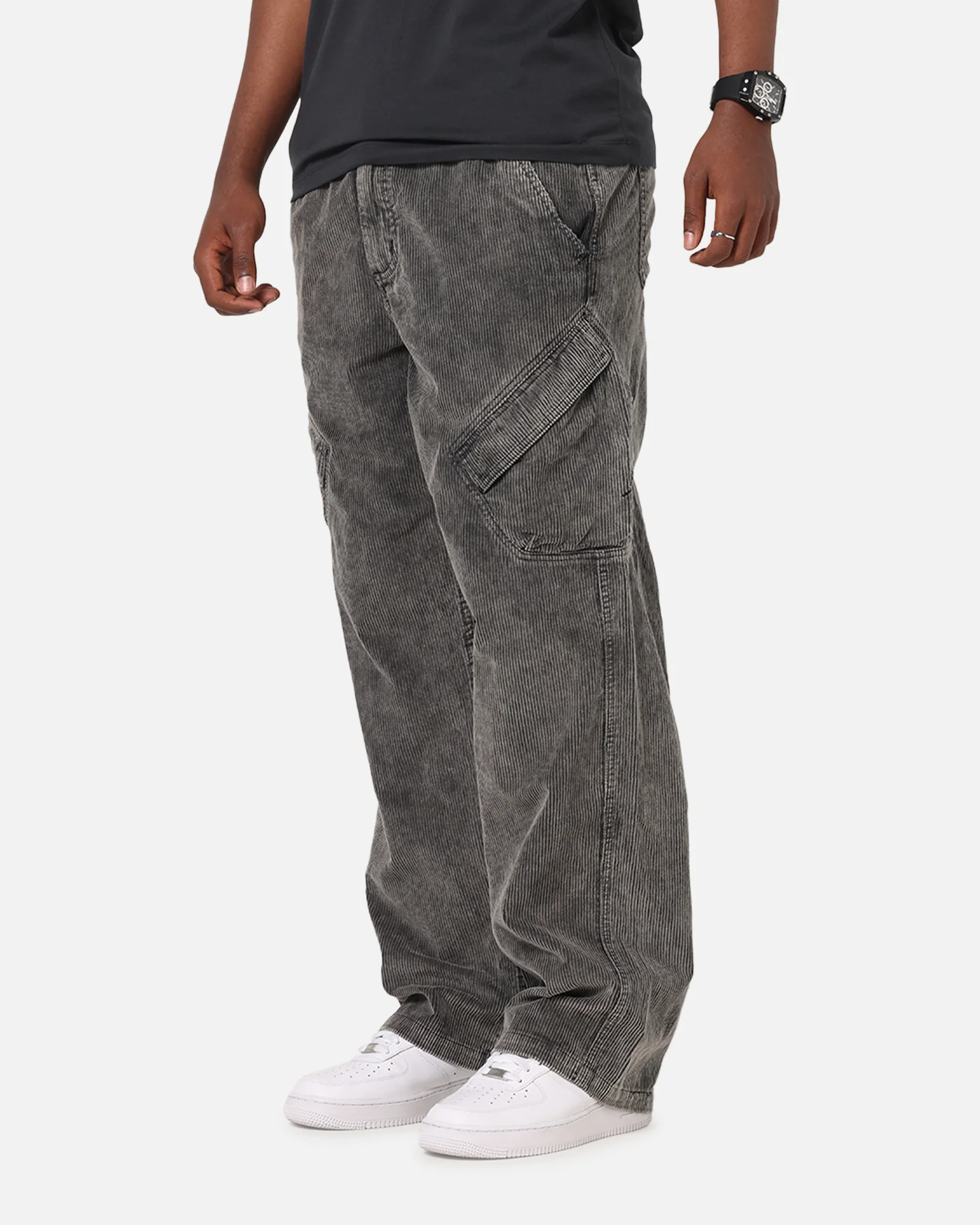 Jordan Flight Chicago Corduroy Pants Black - Image 5